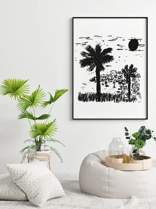 Island Life Art Print