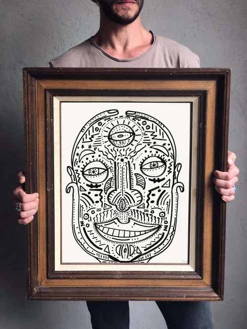 Magic Man Art Print