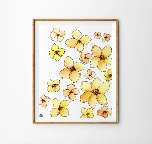 Golden Wilds Art Print