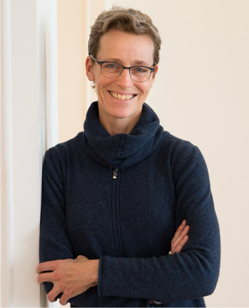 Photograph of Professor Kate Brown, smiling