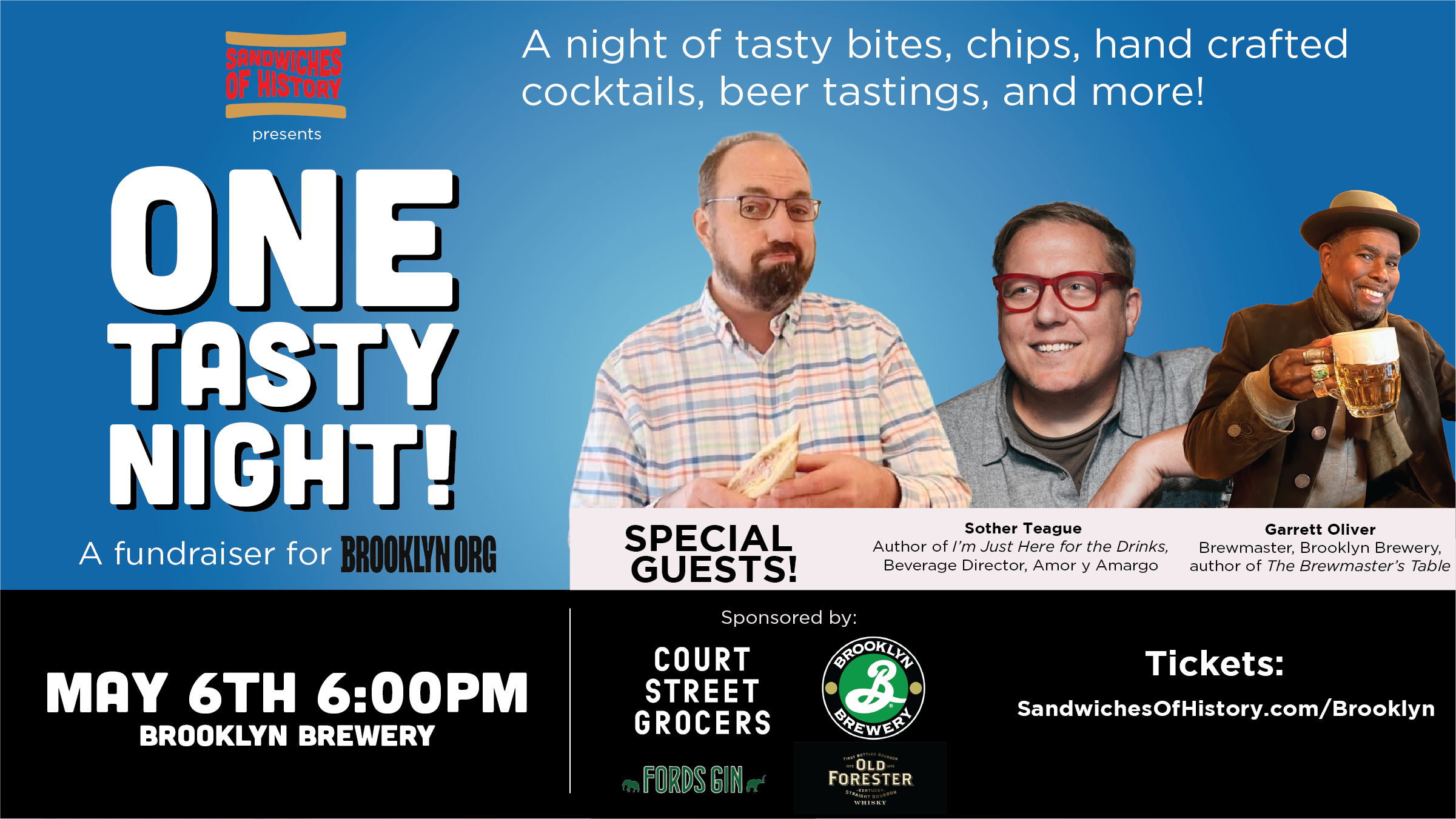 Sandwiches of History: One Tasty Night