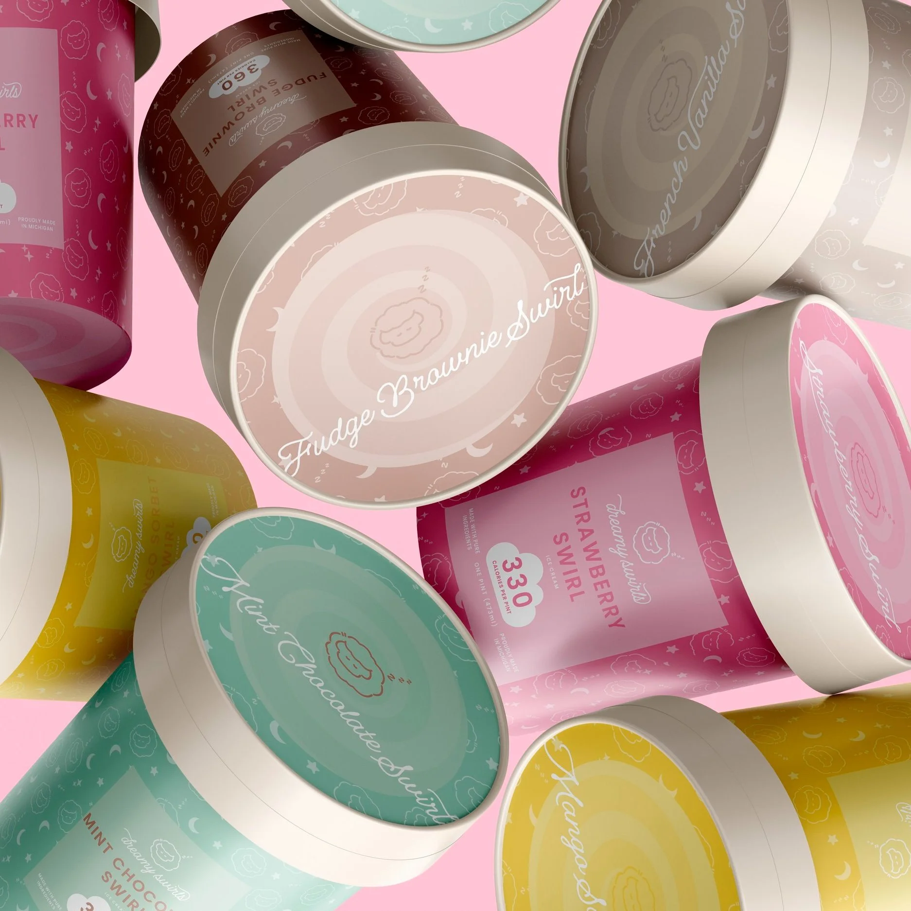 dreamy swirls