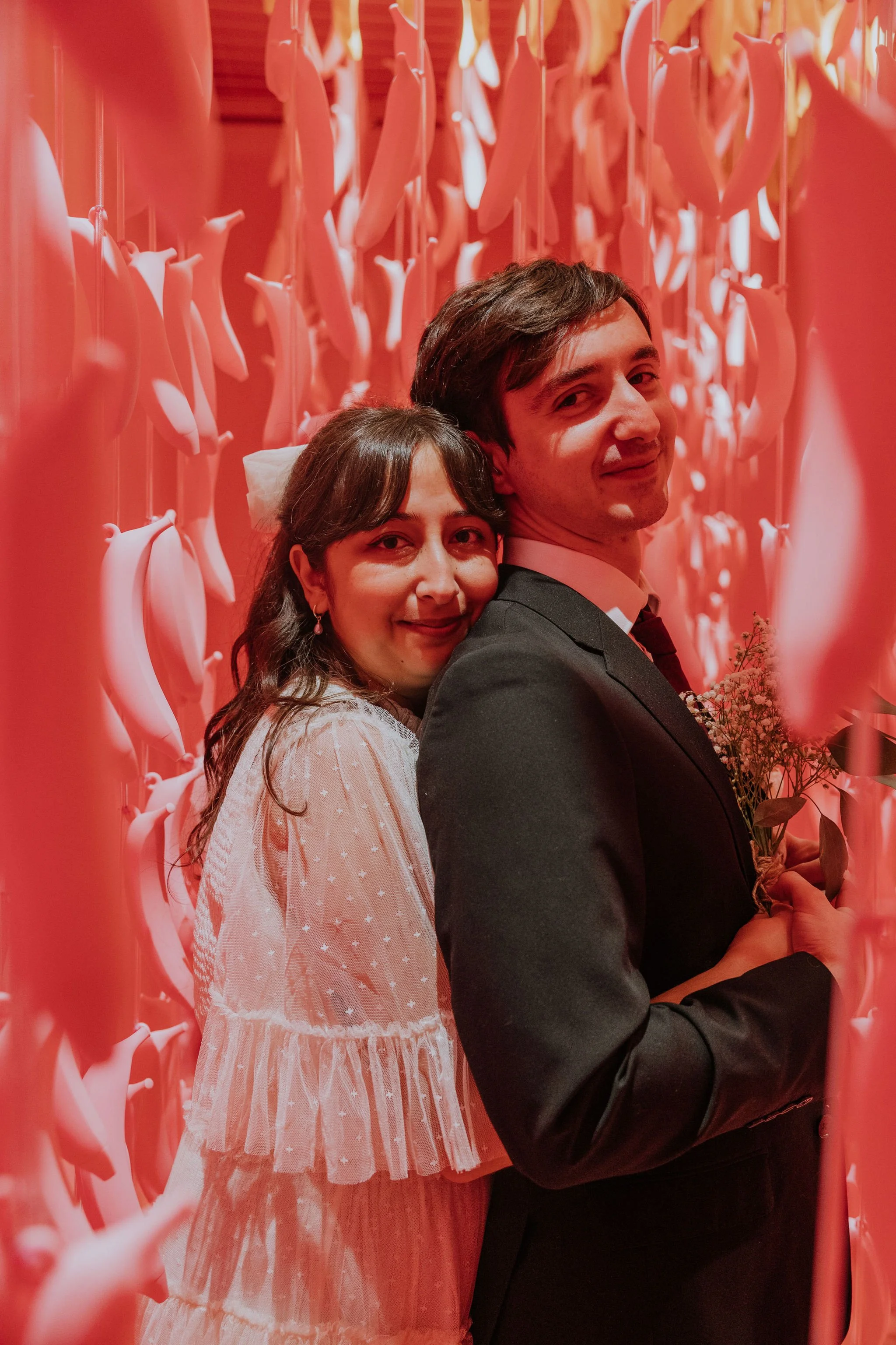 museum of ice cream chicago wedding photographer elopement photographer engagement photographer