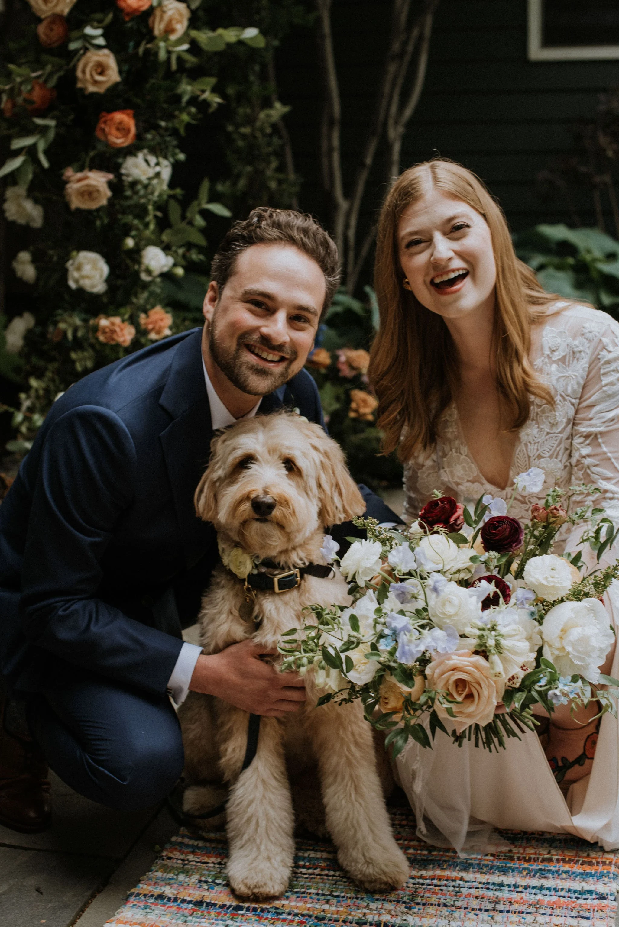 Chi Thee Wed: Sentimental Backyard Jewish Ceremony and Dinner Reception at Elske