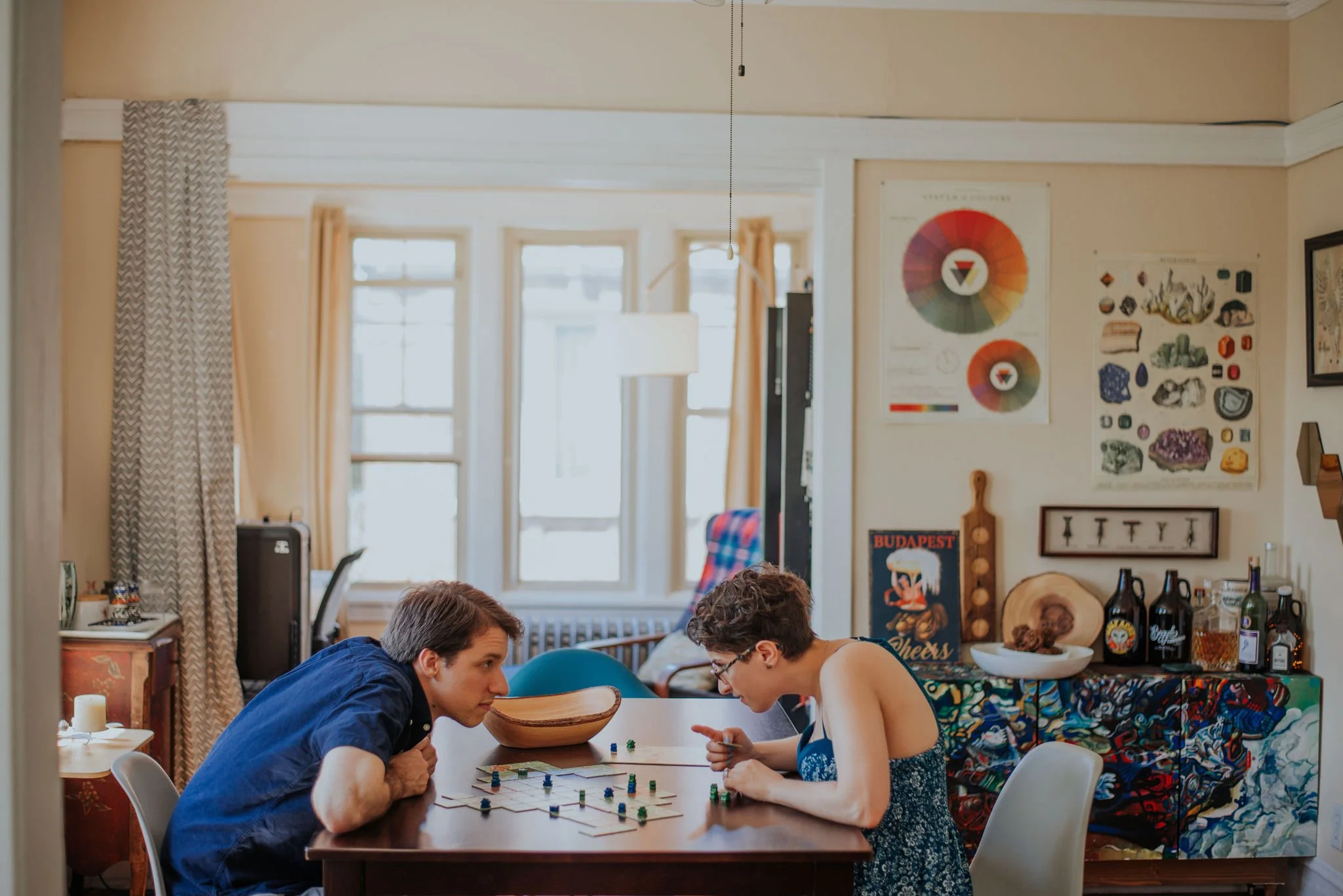 These Board Game Lovers Rolled The Dice for Love