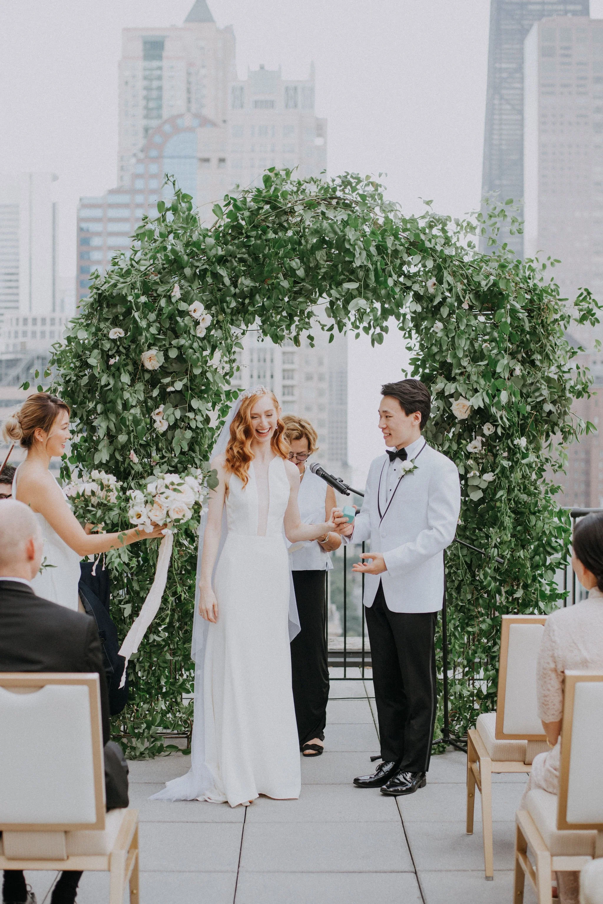 The Knot: Music Was Front and Center at this Wedding at The Gwen Hotel in Chicago, Illinois