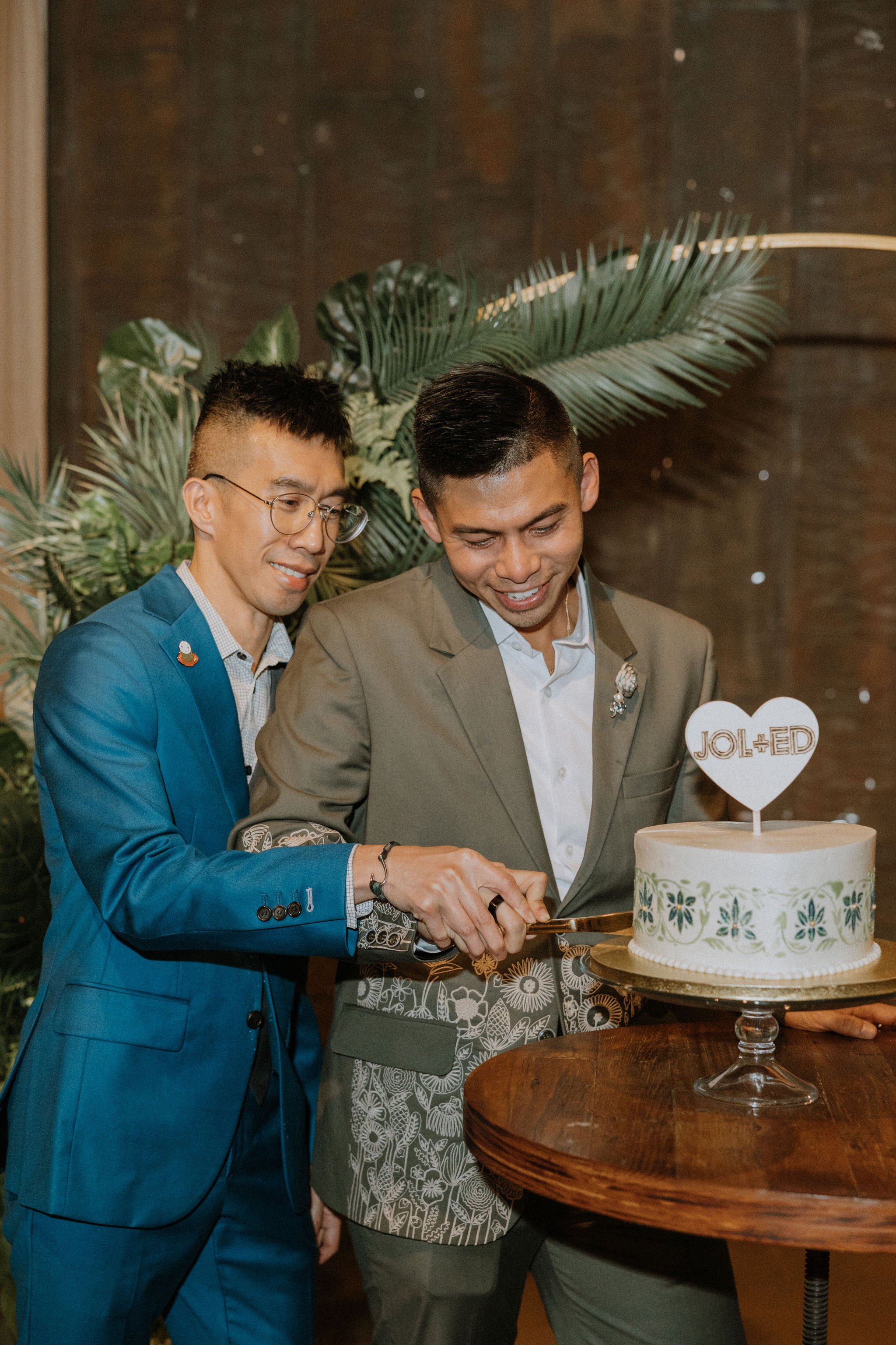 Grooms Finally Get Their Long Awaited Wedding Celebration at Ovation