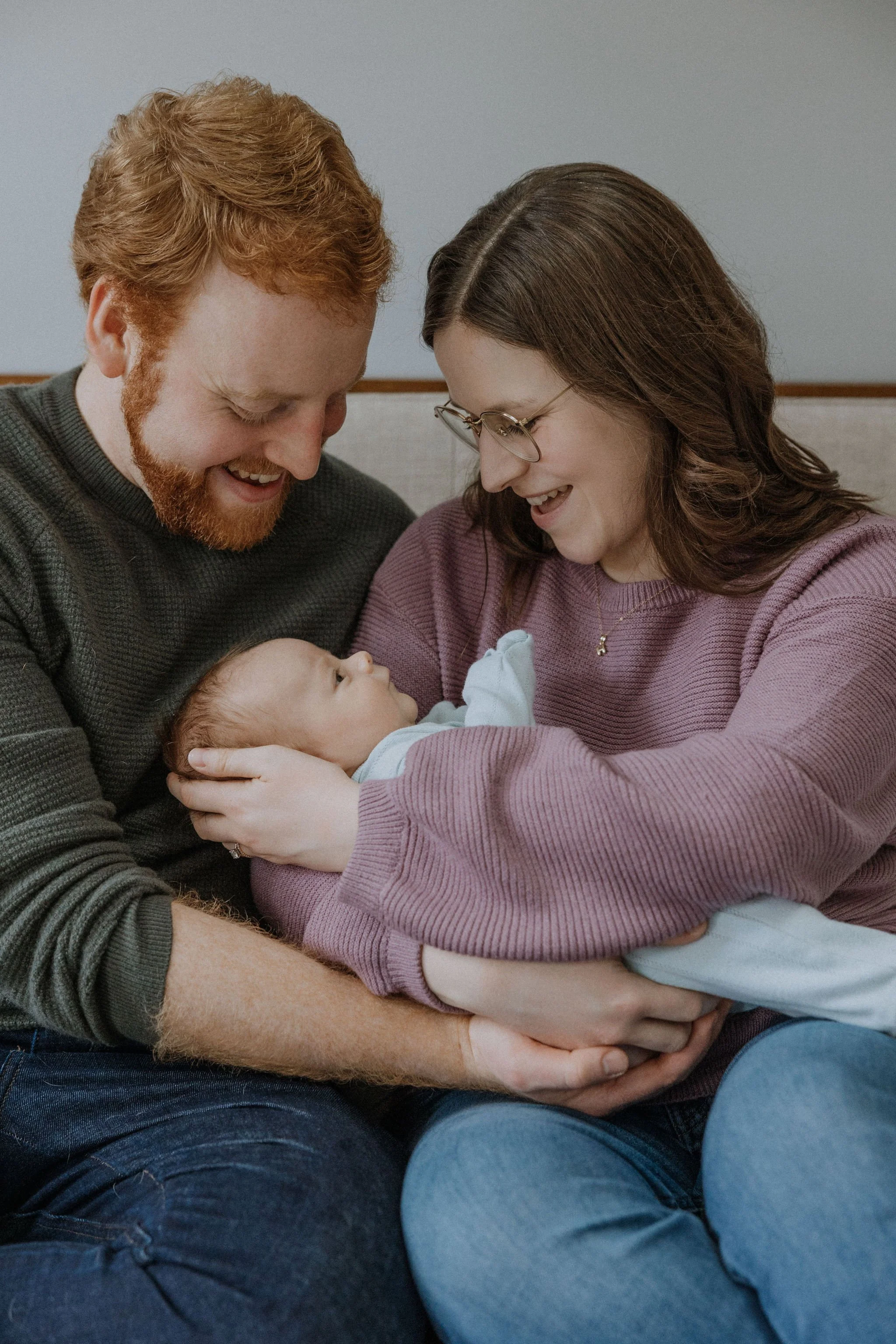 Salvadore-Rose Newborn Session at Home