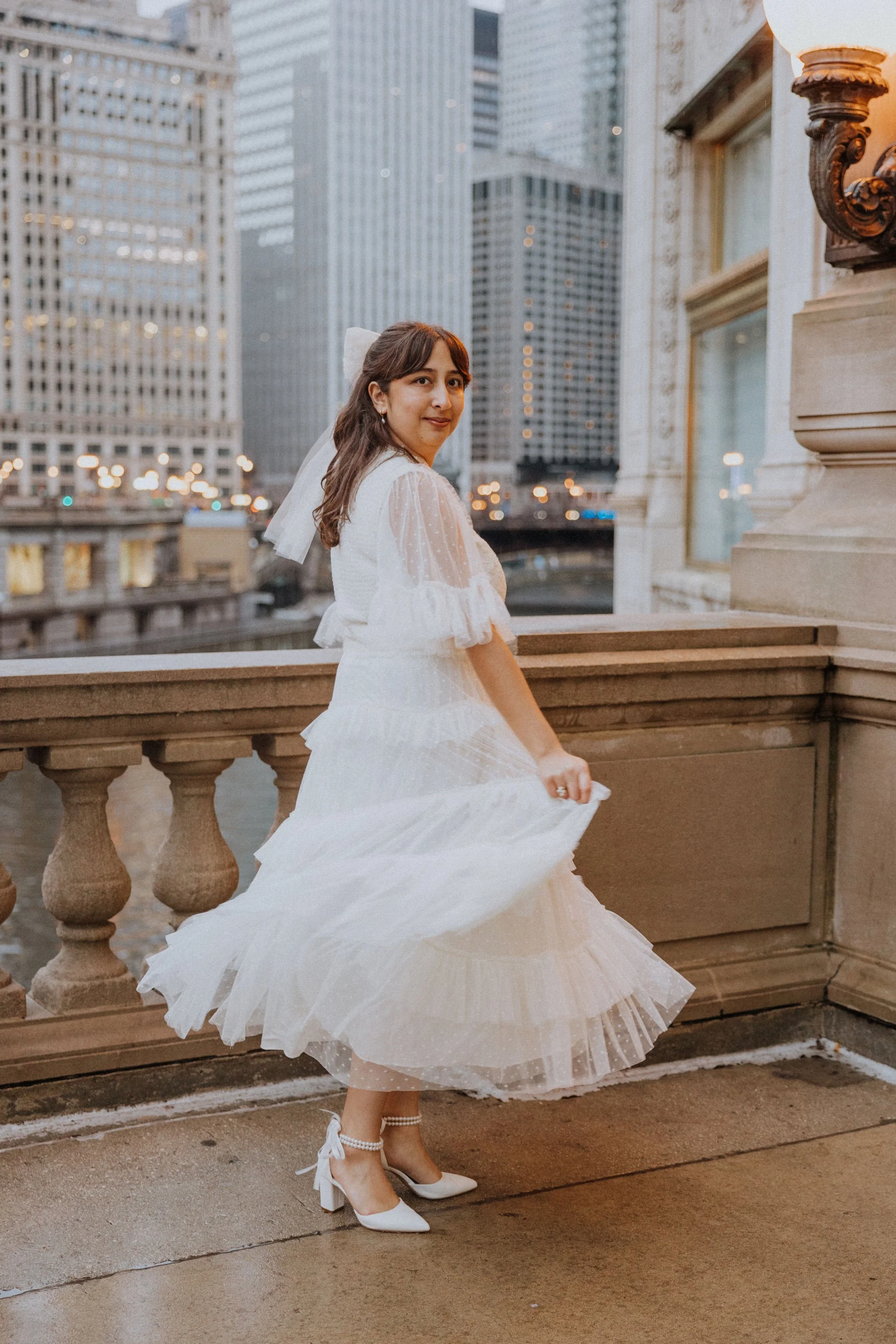 museum of ice cream chicago wedding photographer elopement photographer engagement photographer