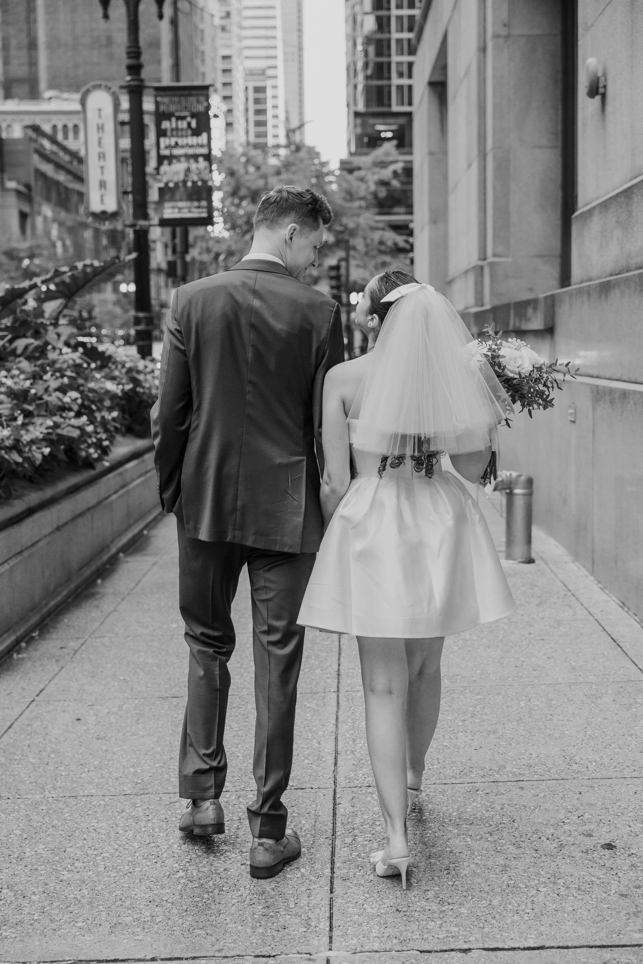 Chicago City Hall wedding elopement documentary photography photographer