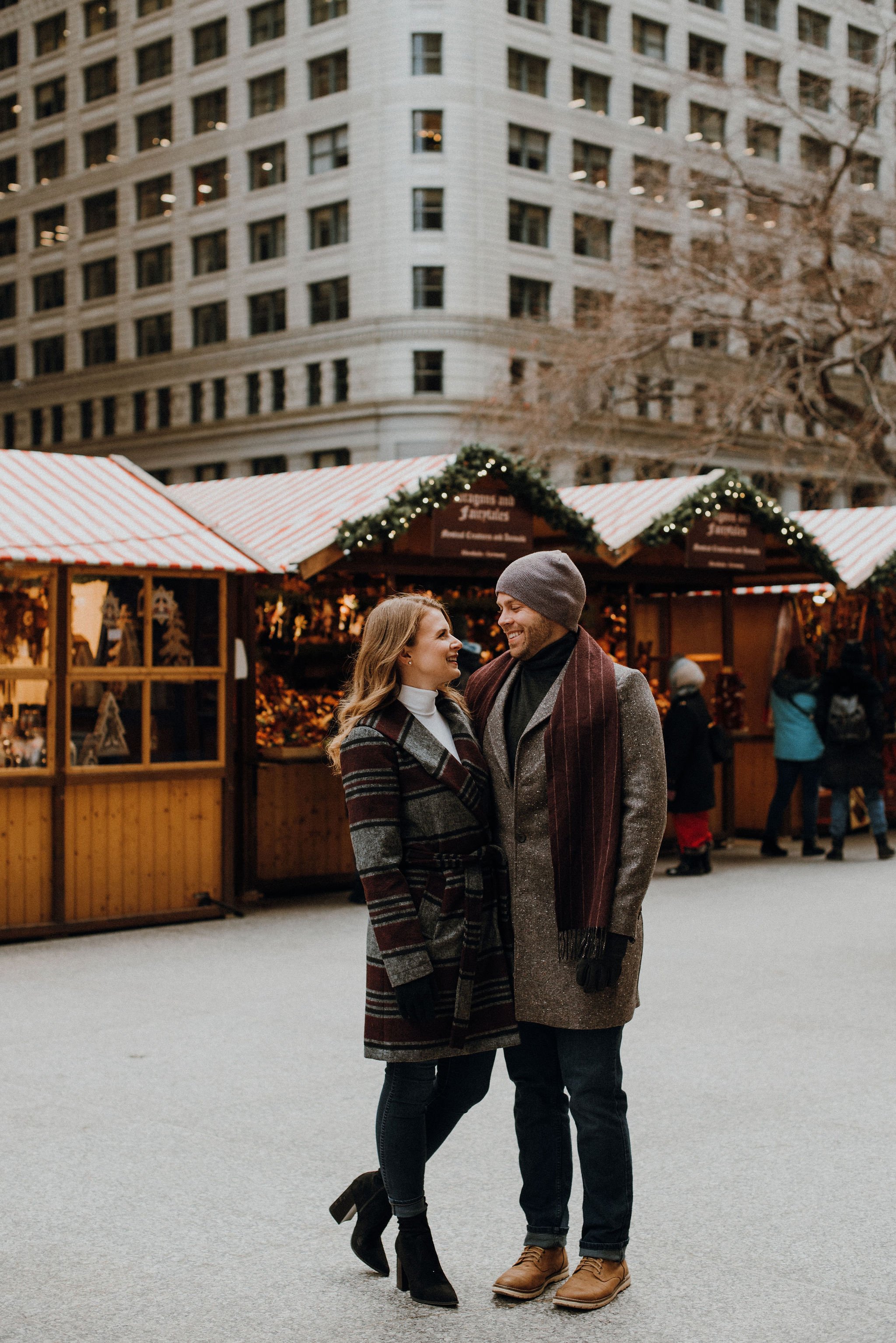 Christkindlmarket Engagement