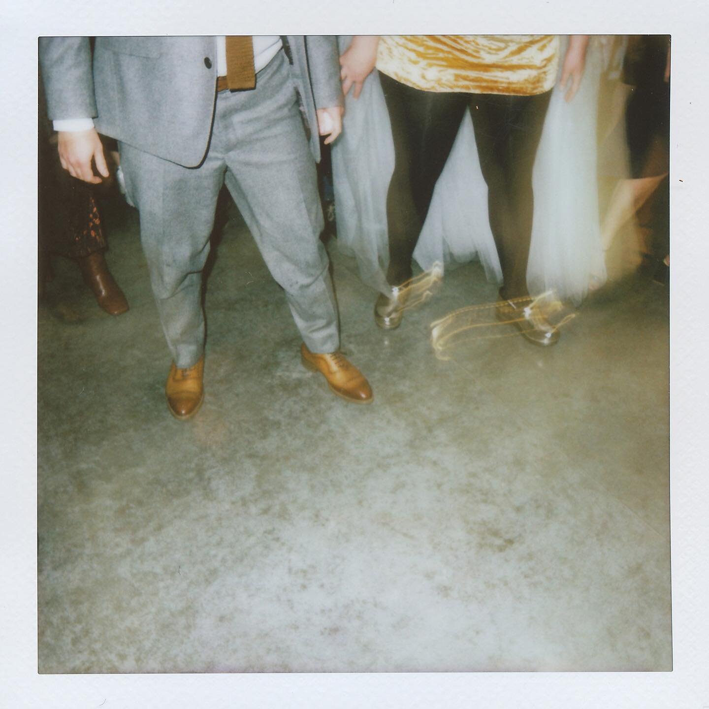 Instant film from Ariana + Alex&rsquo;s partnership celebration at FAR last fall 📸