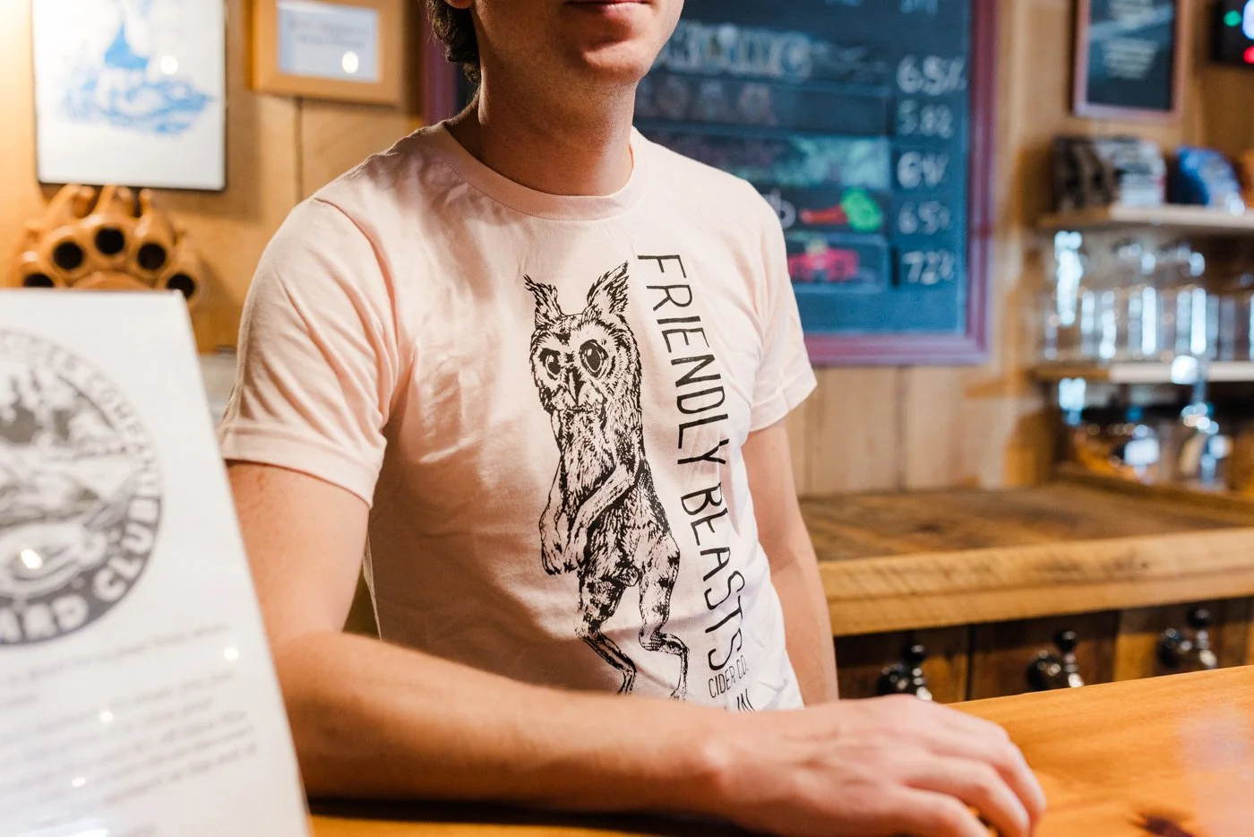 Friendly Beasts is donating 100% of sales (food, drink, merch, and tips) today to Mother Hubbard's Cupboard! Open now till 10pm. Everyone's favorite guy, Addison Rogers, is Djing 5 - 8.

&gt;&gt; @friendlybeastscider 
&gt; @mhcfoodpantry