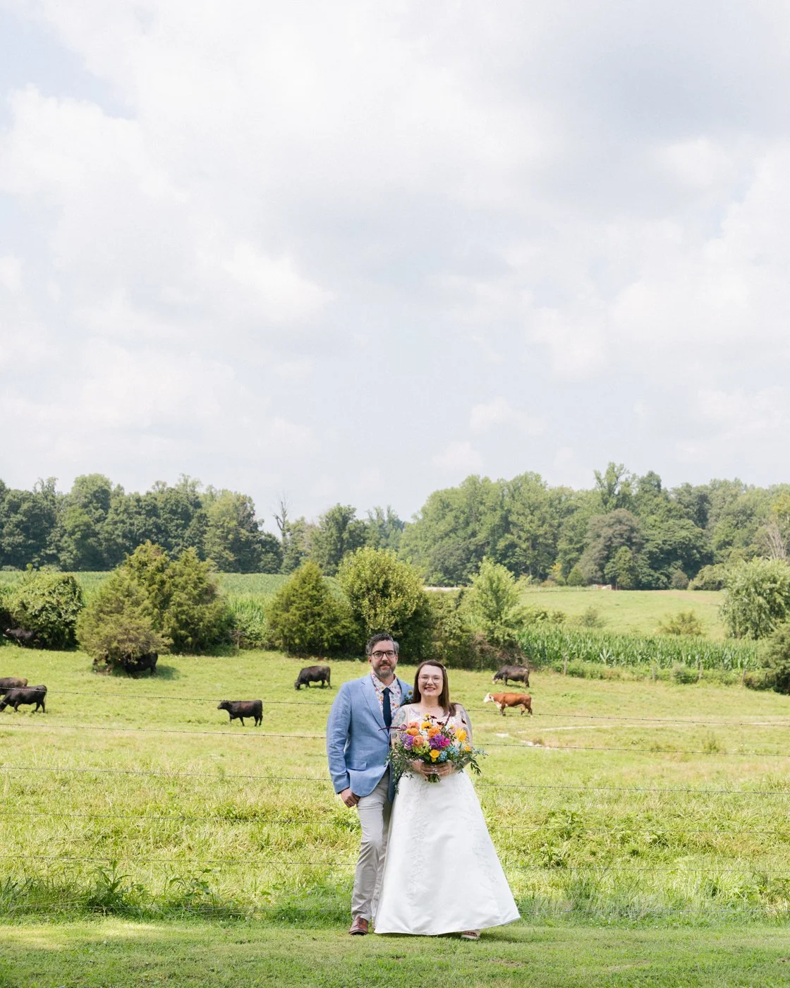 Breanne + Joe + some very nice cows out at a very sweet spot 🐄

#indianaweddingphotographer #midwestweddingphotographer