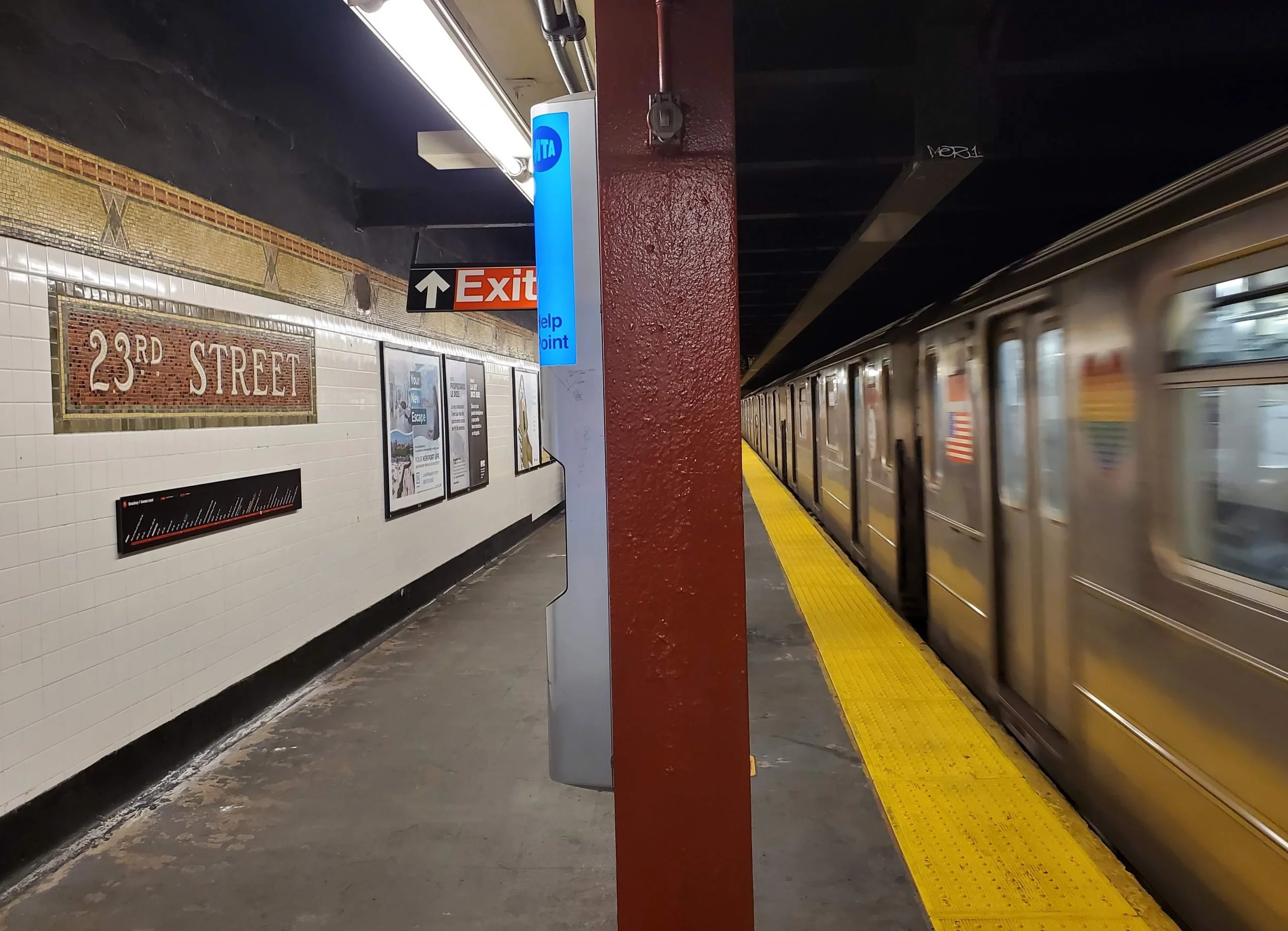 New York City Subway Signs : Sideway Signs – EQND