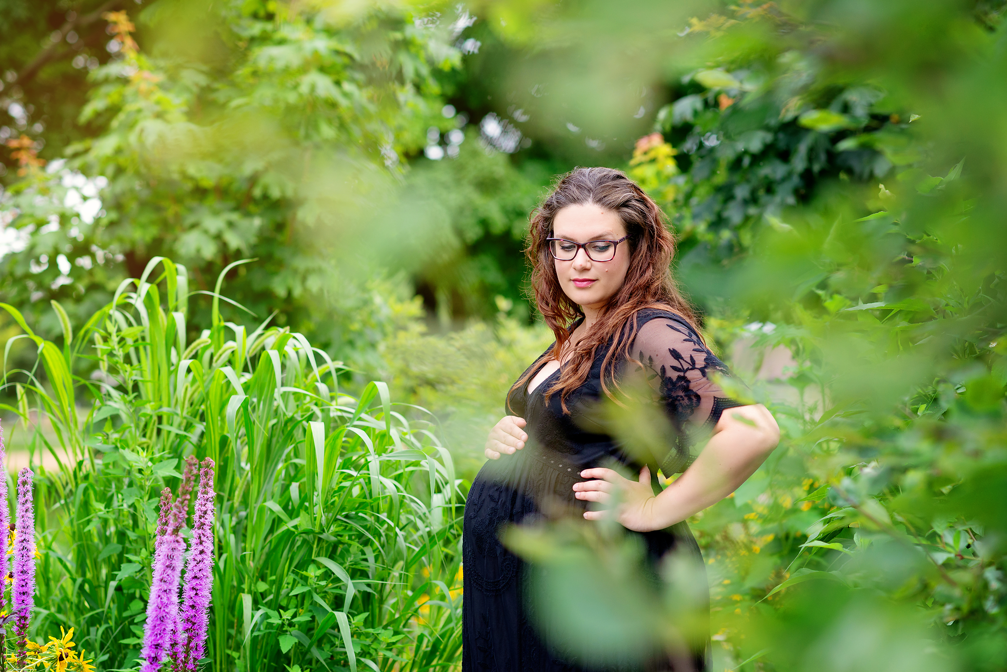 Vibrant Maternity Photography