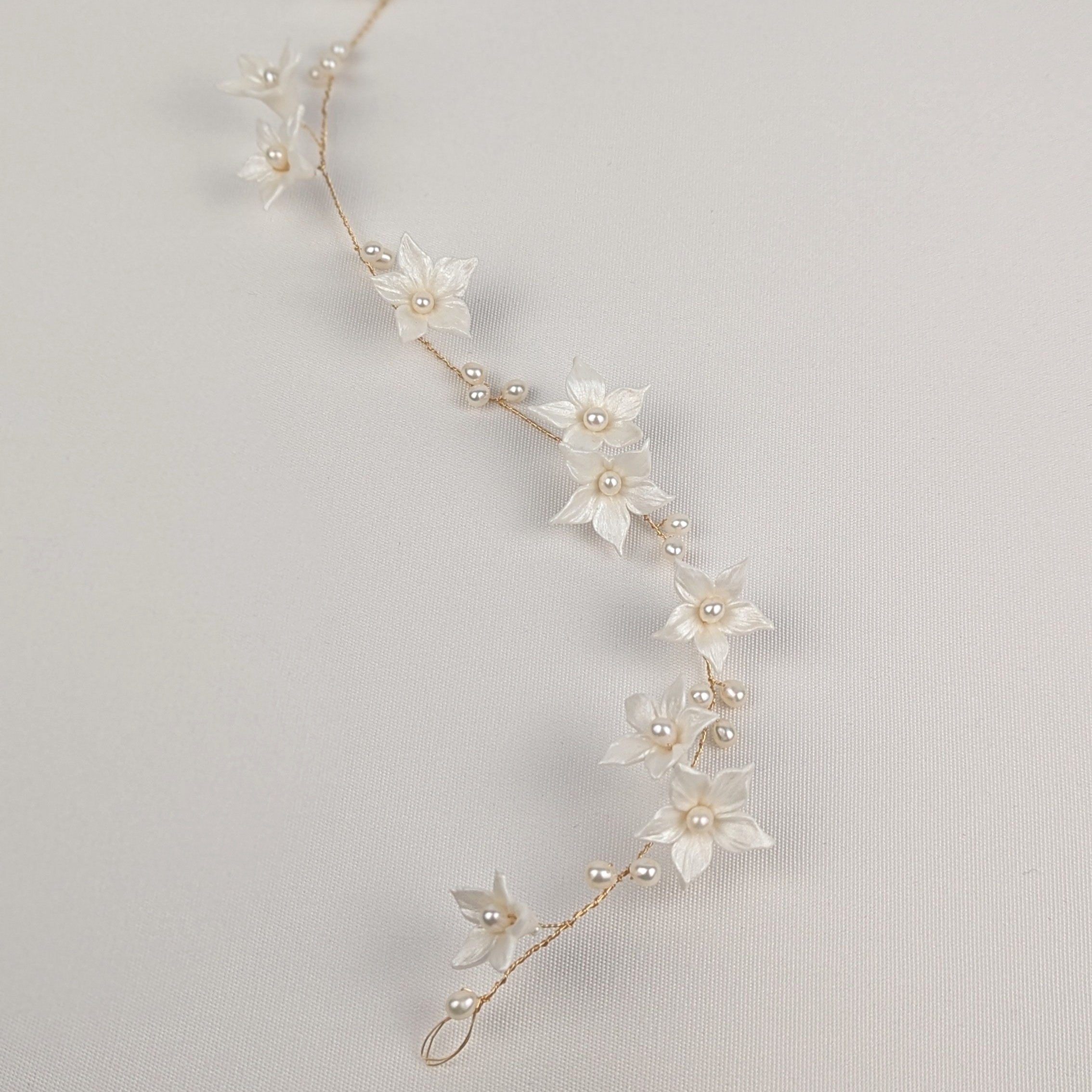Sylvie+Clay+Flowers+and+Freswater+Pearls+Bridal+Hairvine+1.jpg