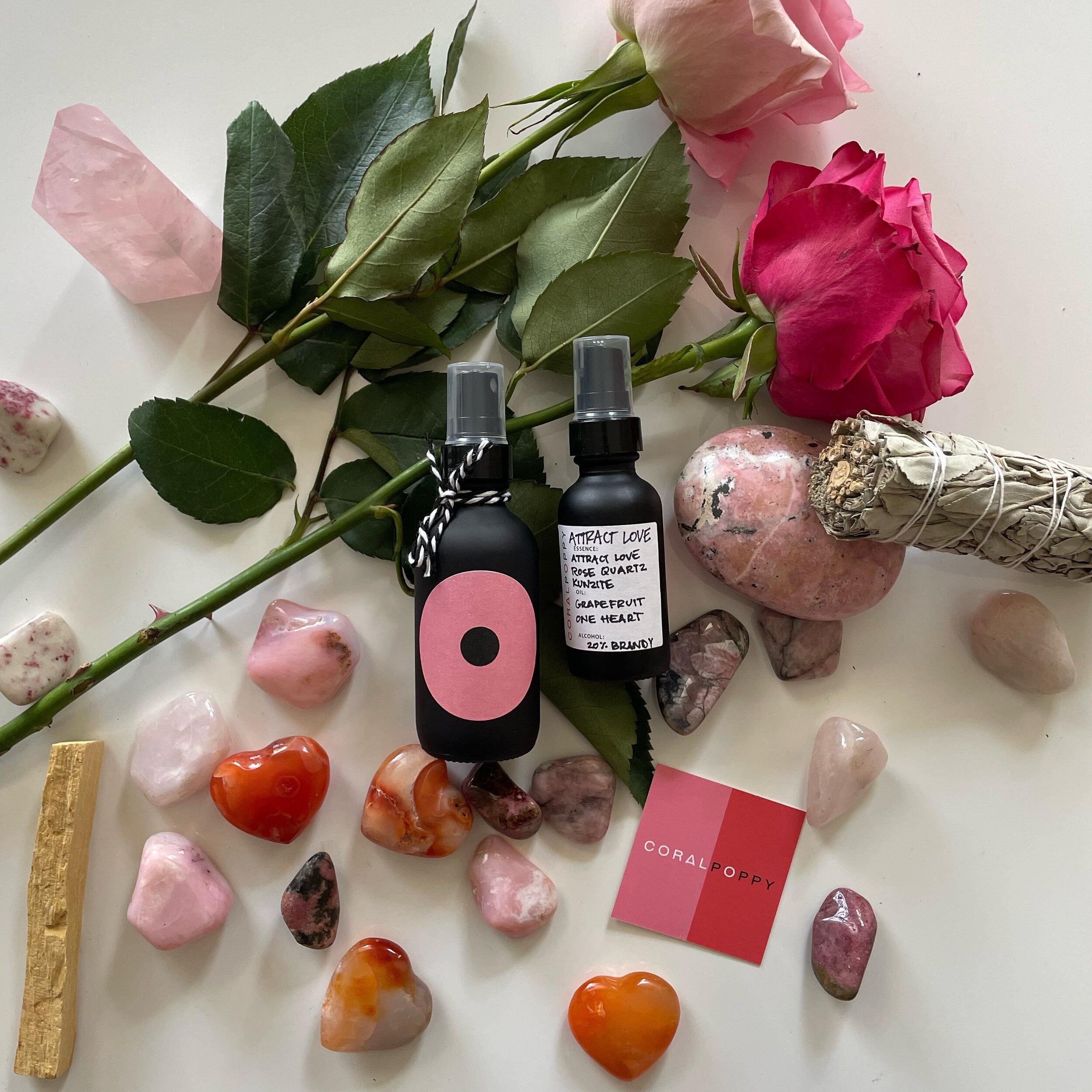 Big love and Happy Valentines Day from Coral Poppy💕💖💞💗

You can find our sprays + crystals here⬇️
https://www.coralpoppy.com/shop

#coralpoppy #energymedicinepractice #crystals #crystal #crystalhealing #crystalshop #cleveland #thisiscle #valentin