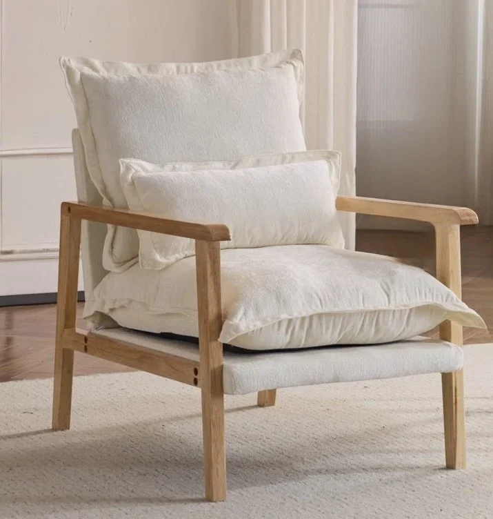 Chenille accent chair (2) -$40