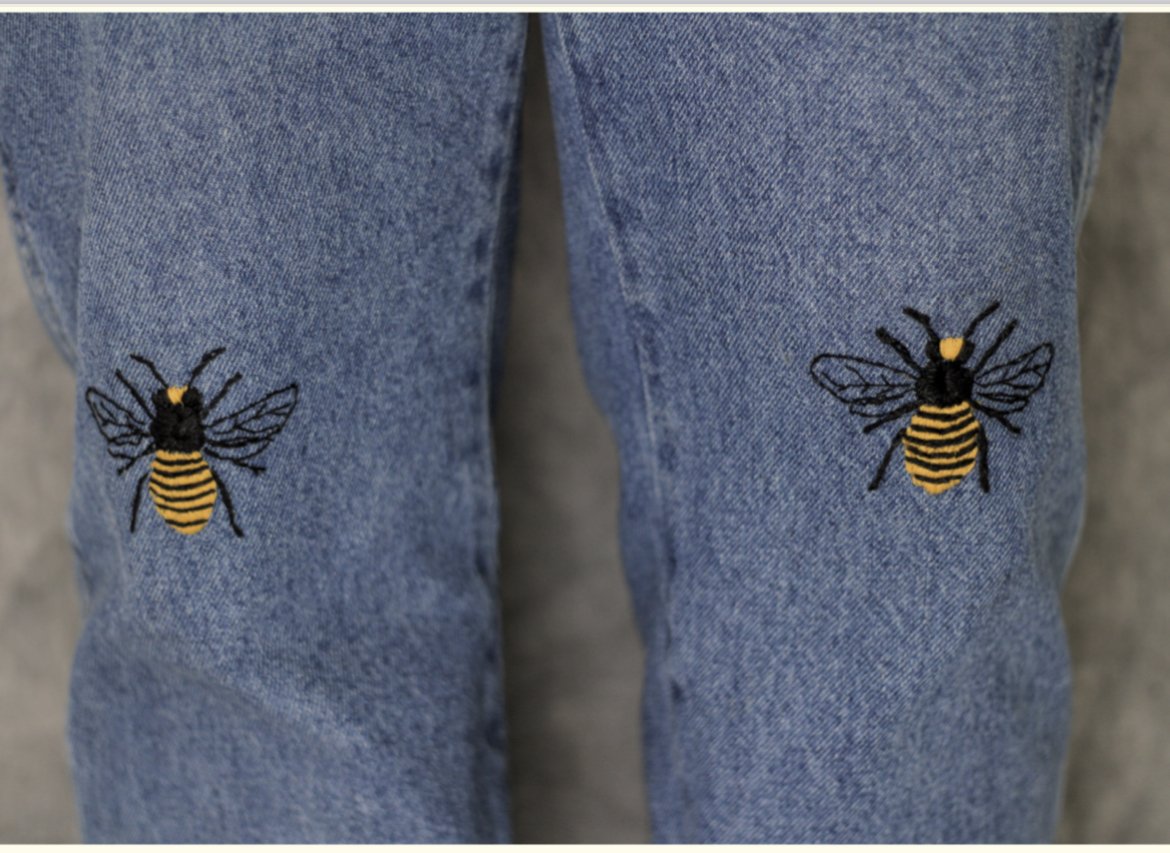 The Bee's Knees Hand Embroidery
