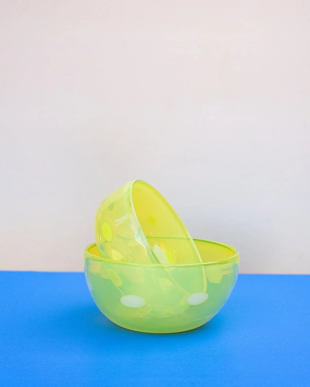 Citron Spotted Bowl