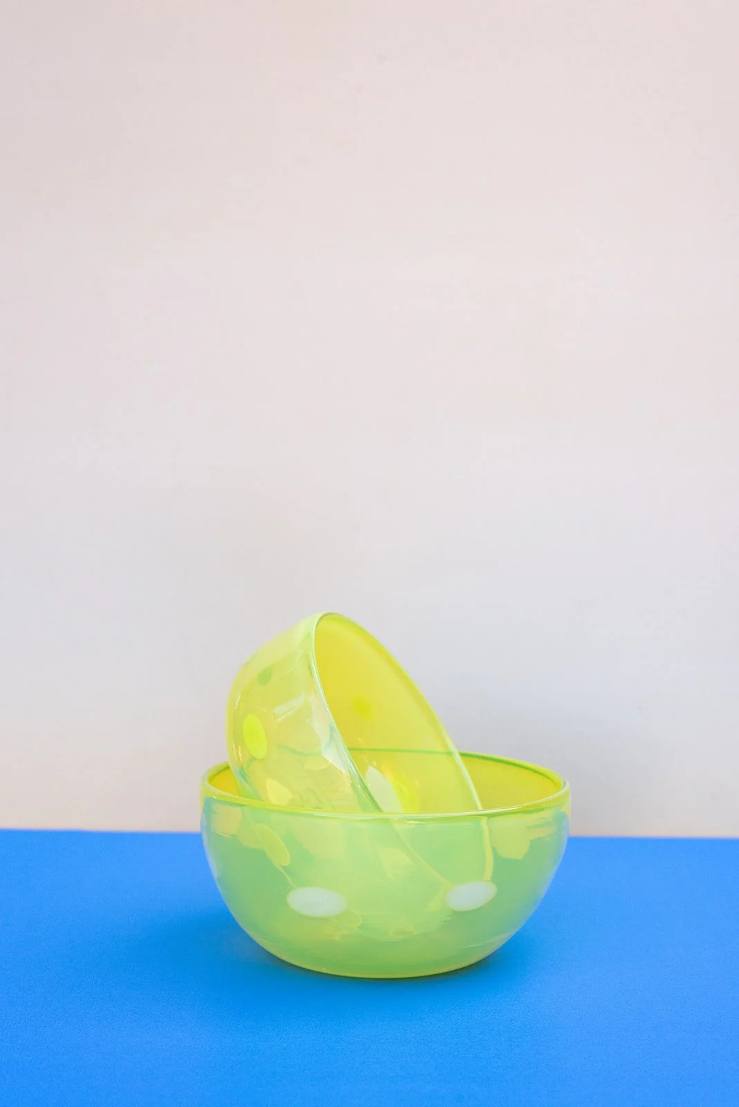 Citron Spotted Bowl