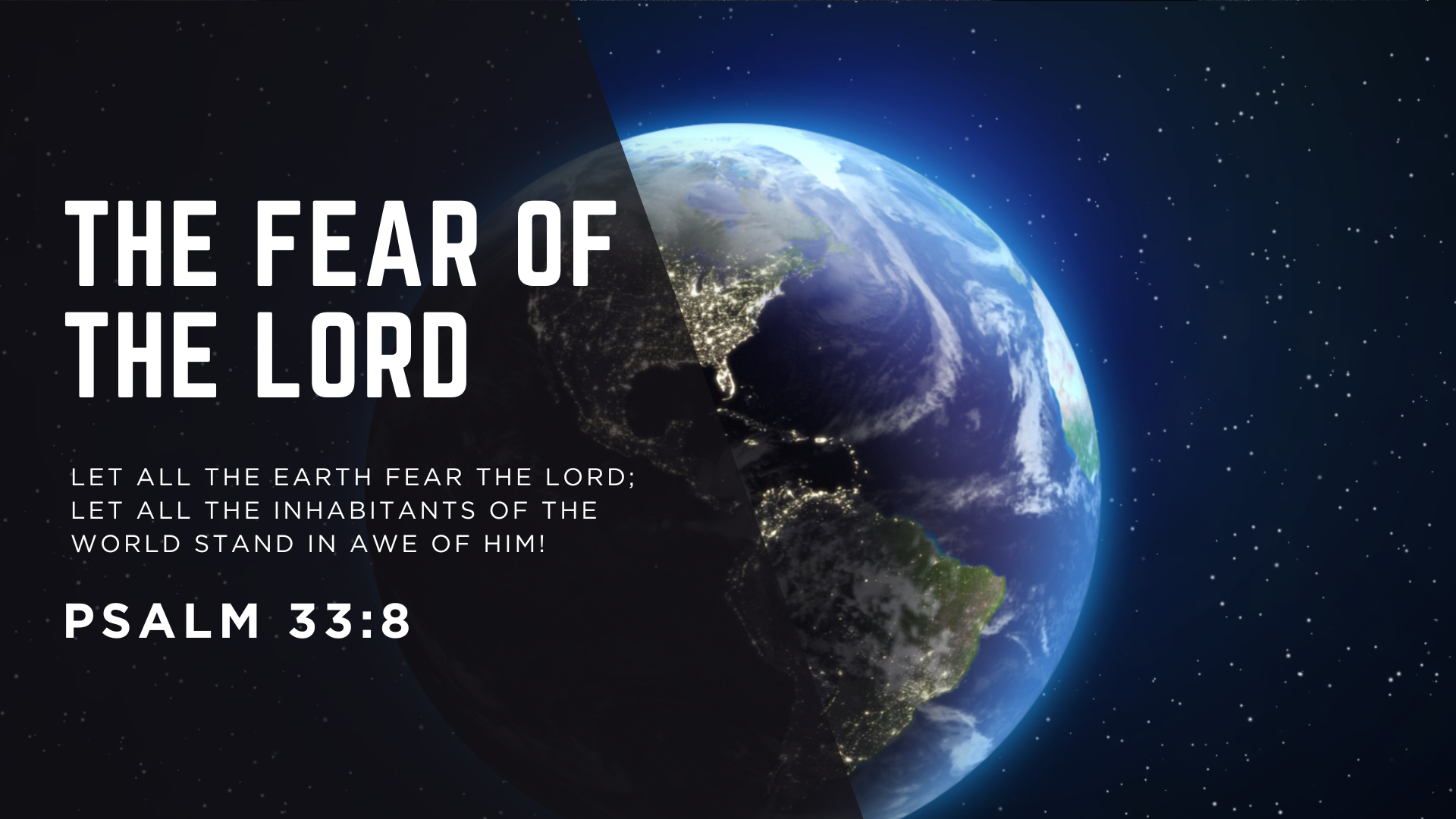 The Fear of the Lord