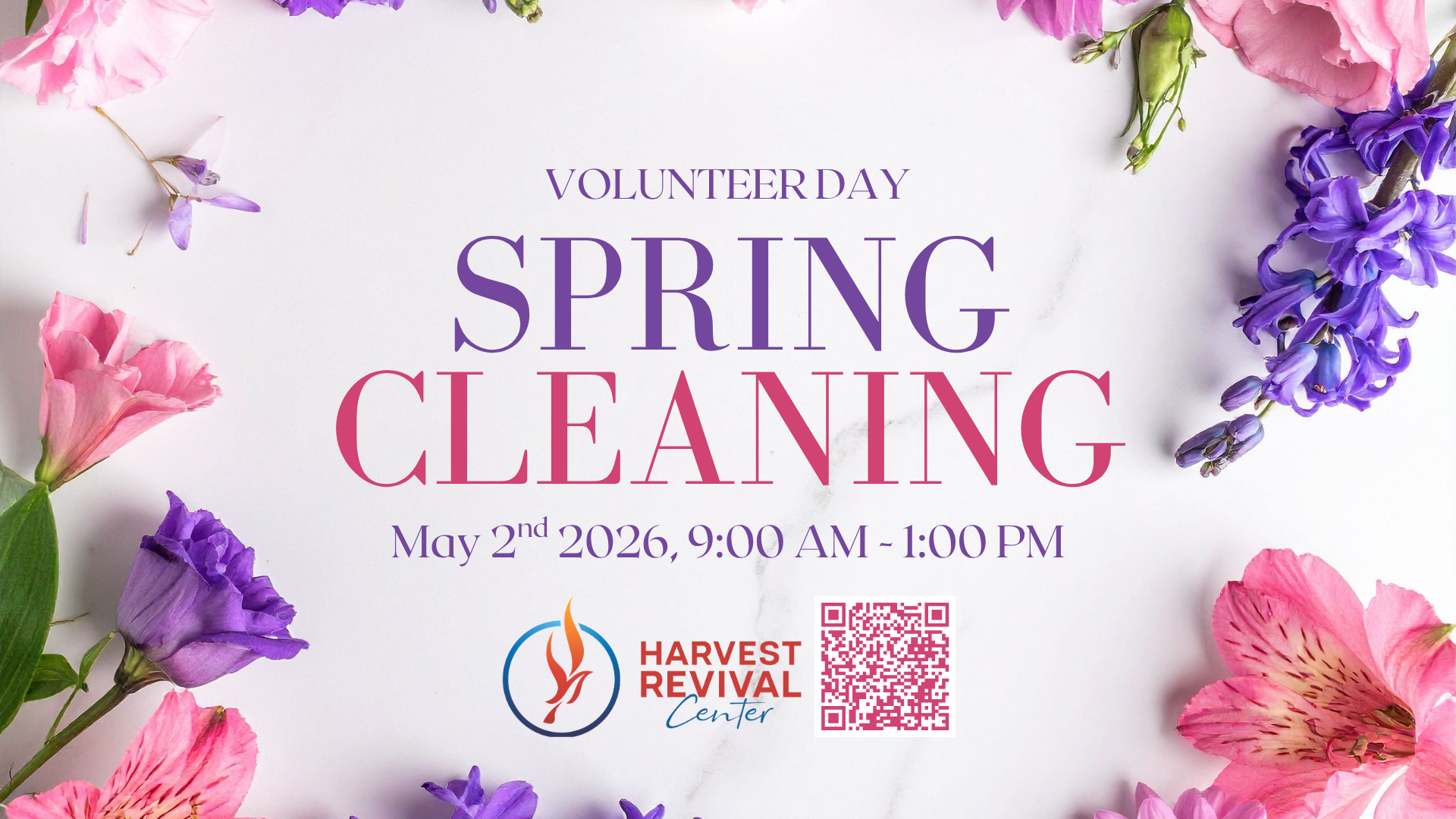 Volunteer Day: Spring Cleaning & Work Day