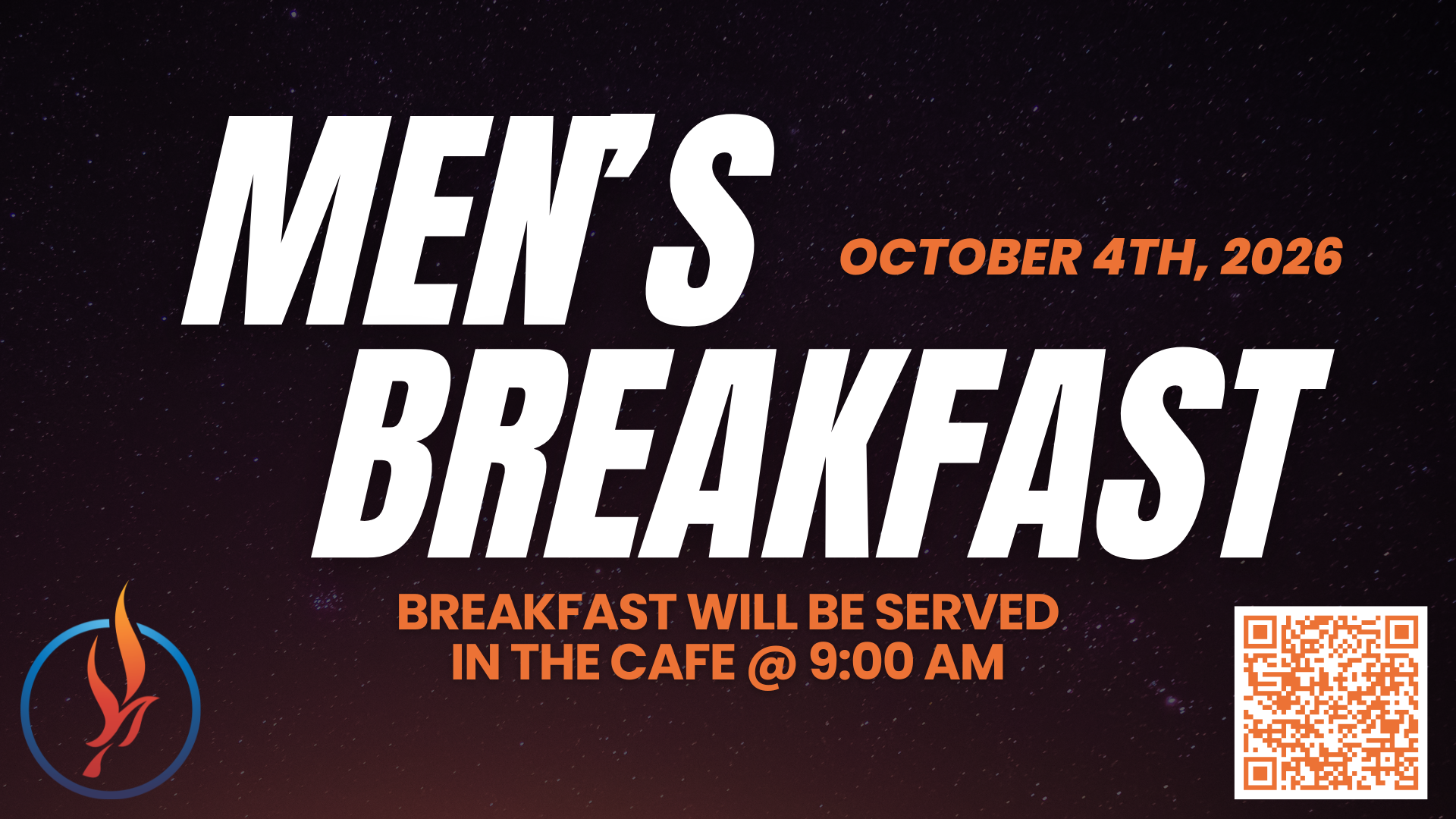 October Men’s Breakfast