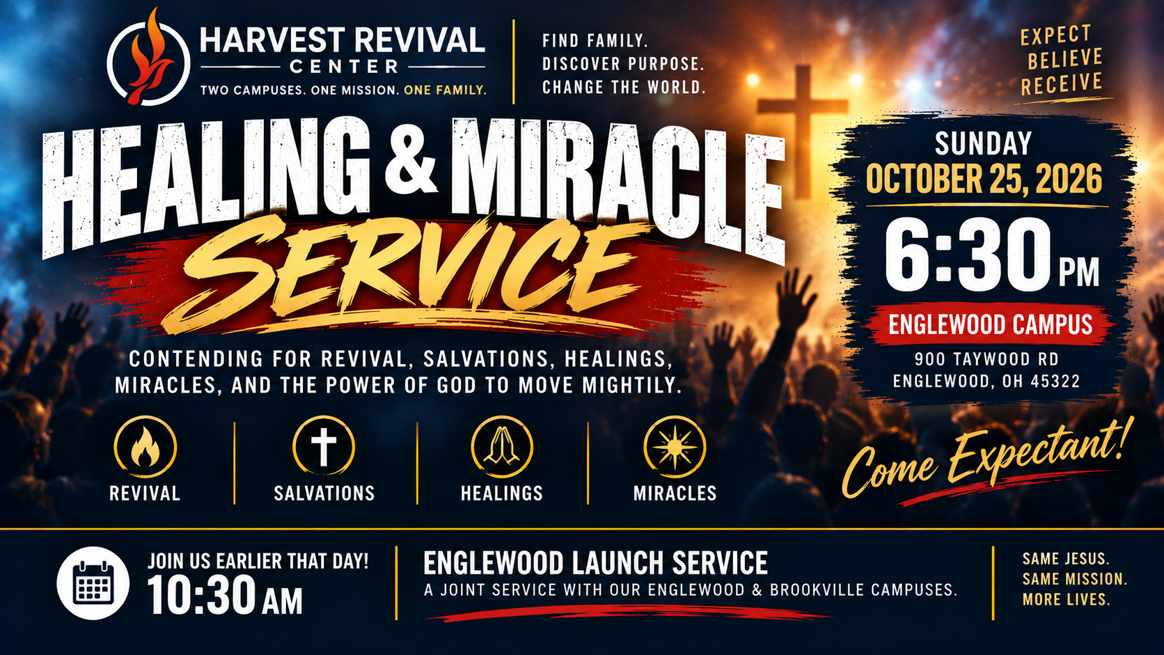 Healing & Miracle Service