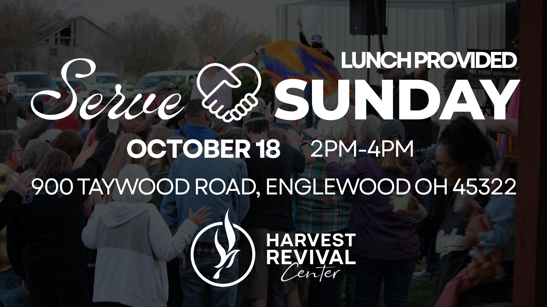 Serve Sunday - October 18th