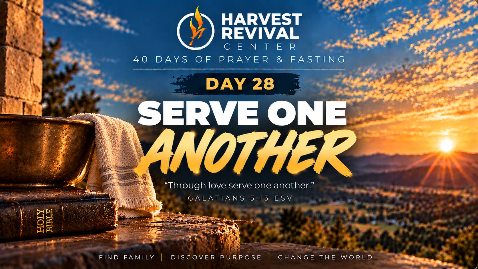 Day 28: Serve One Another