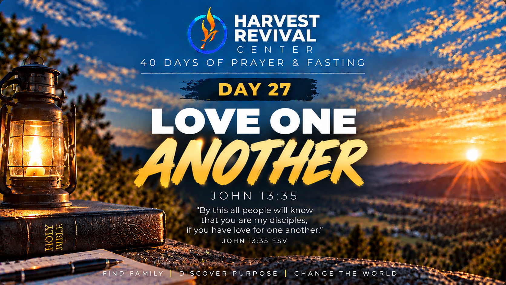 Day 27: Love One Another