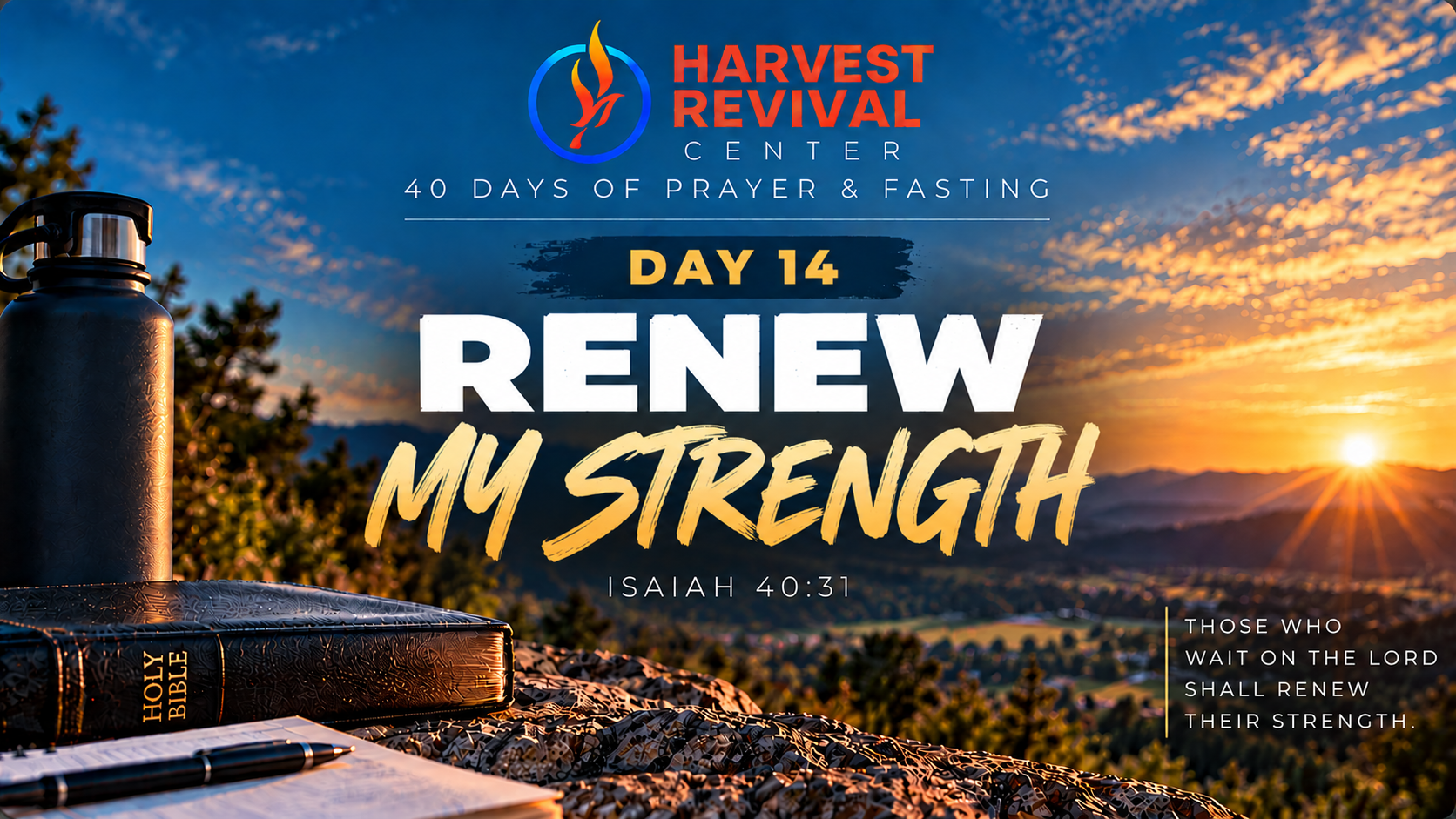 Day 14: Renew My Strength
