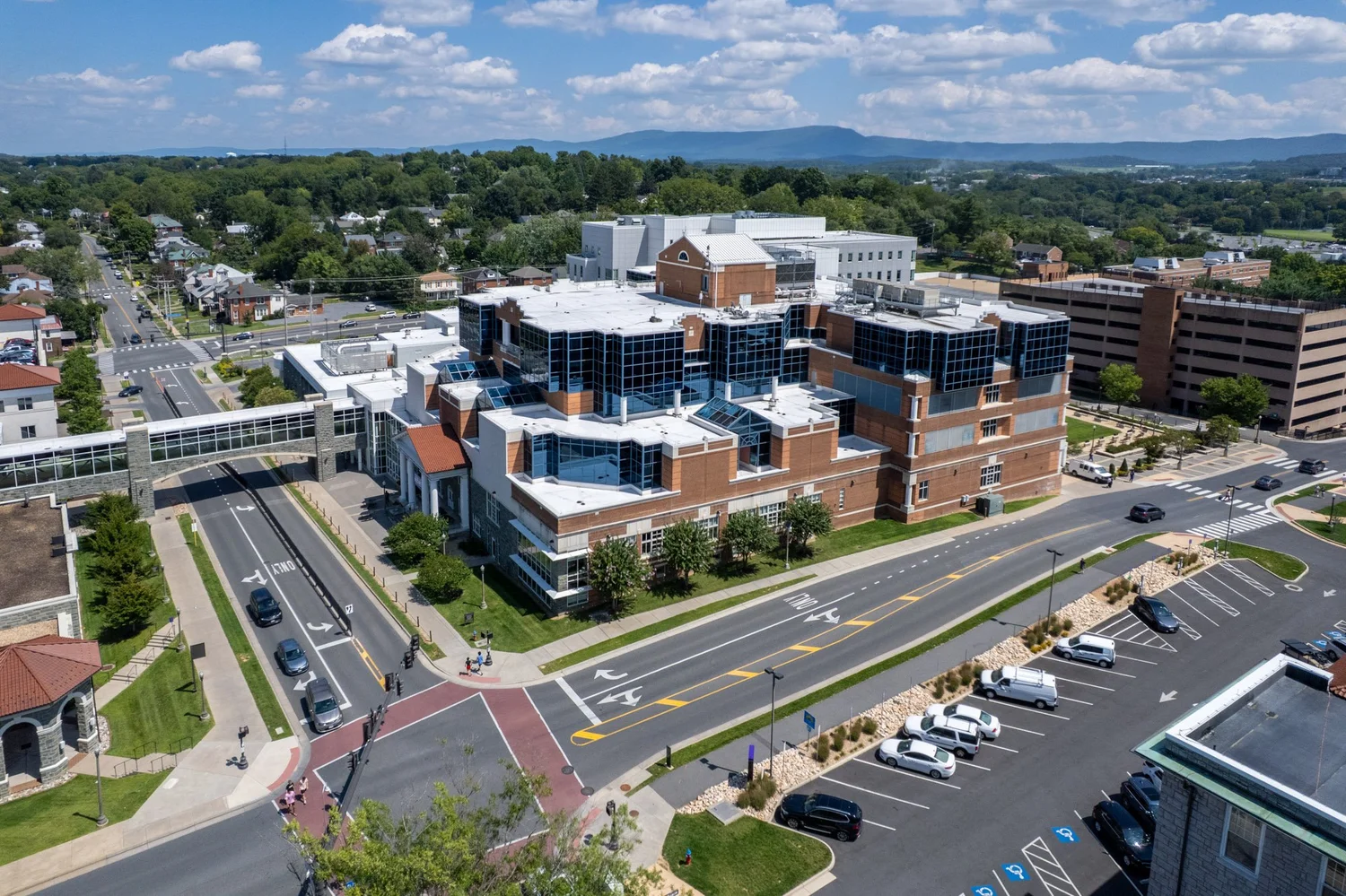 Partners excavating jmu health behavioral studies building harrisonburg va utilities