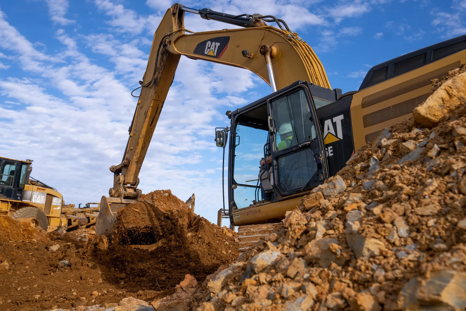 Partners excavating site work
