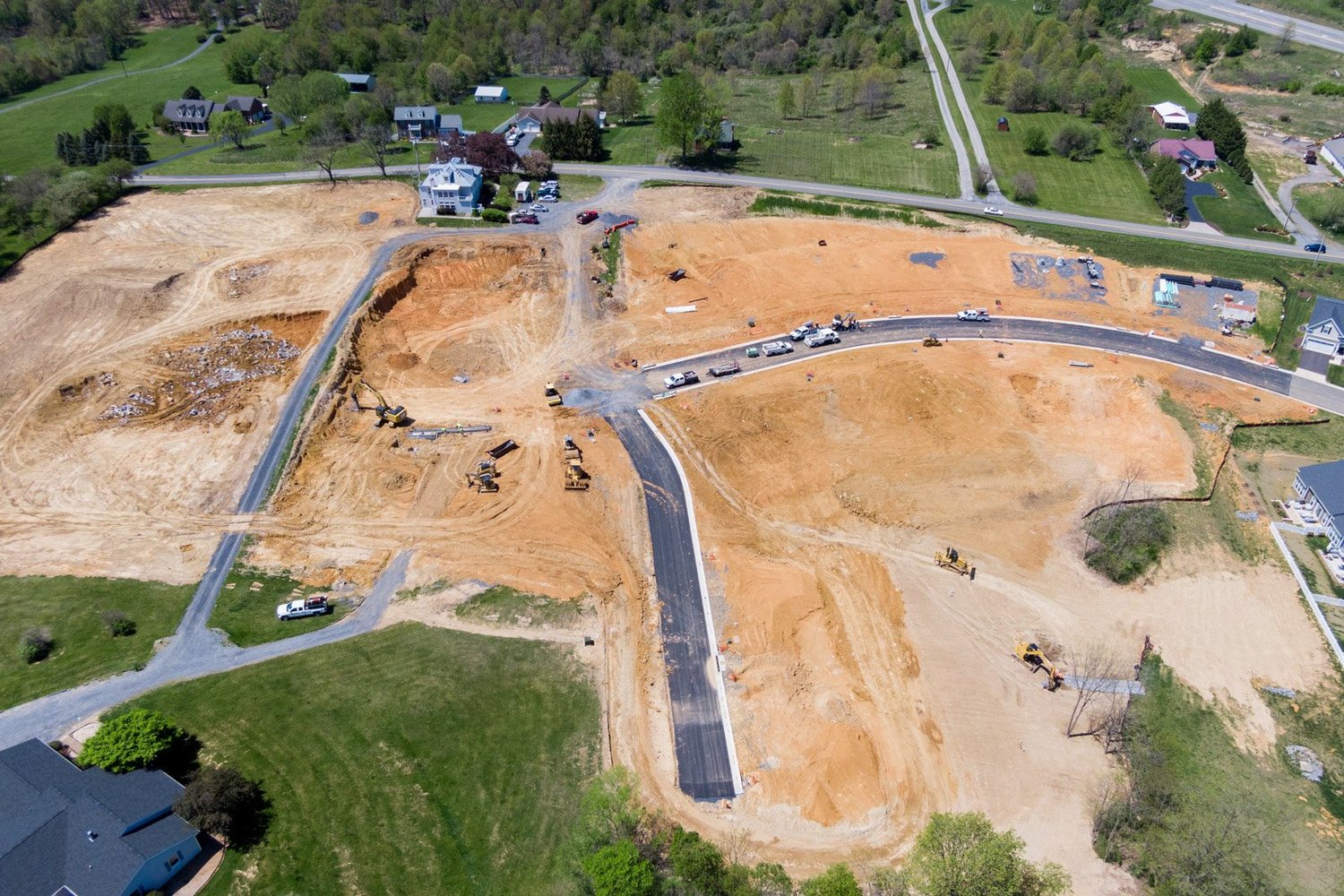 Excavating contractors in harrisonburg virginia preston lake