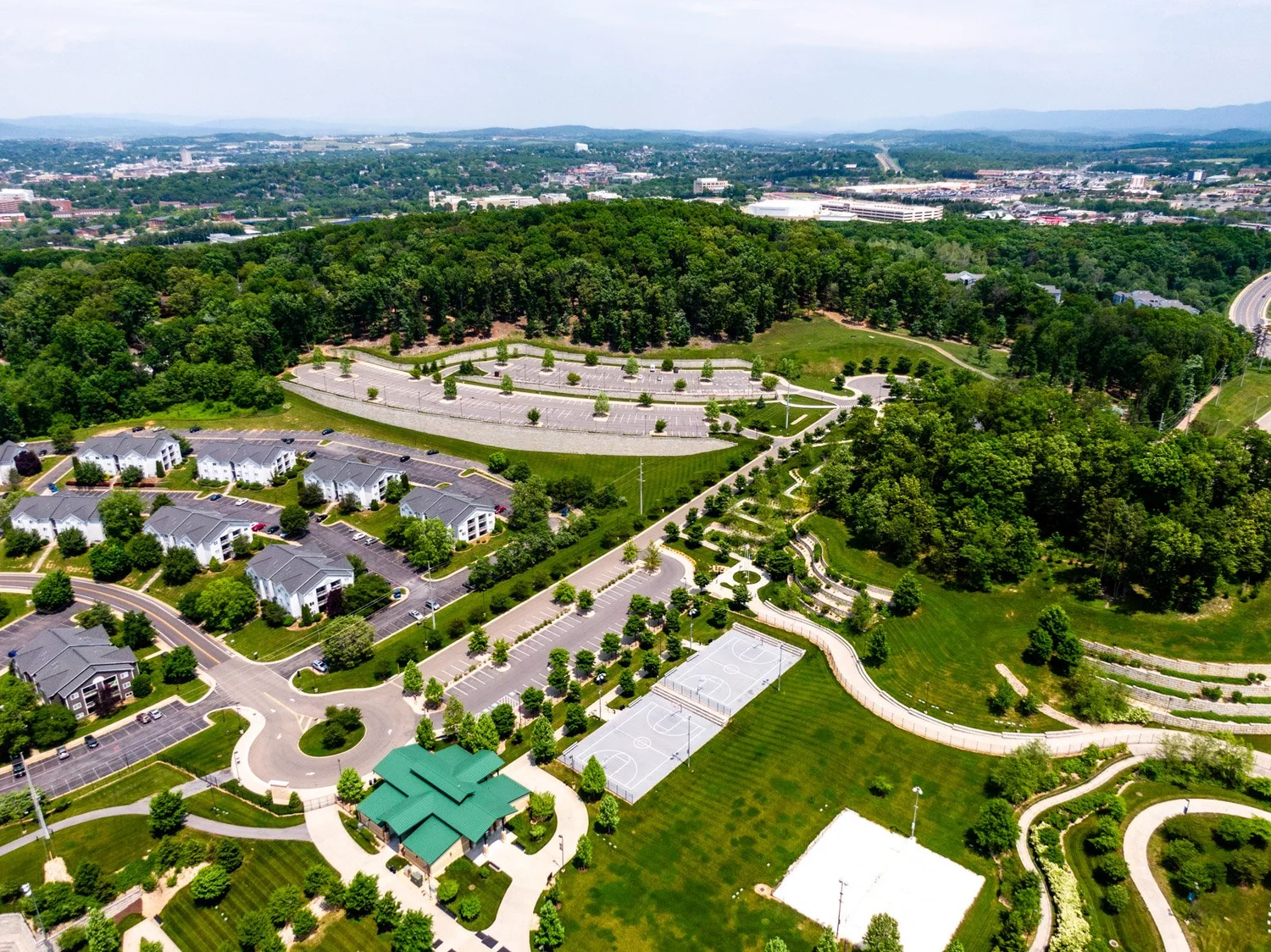 Paving services in harrisonburg va jmu sentara park