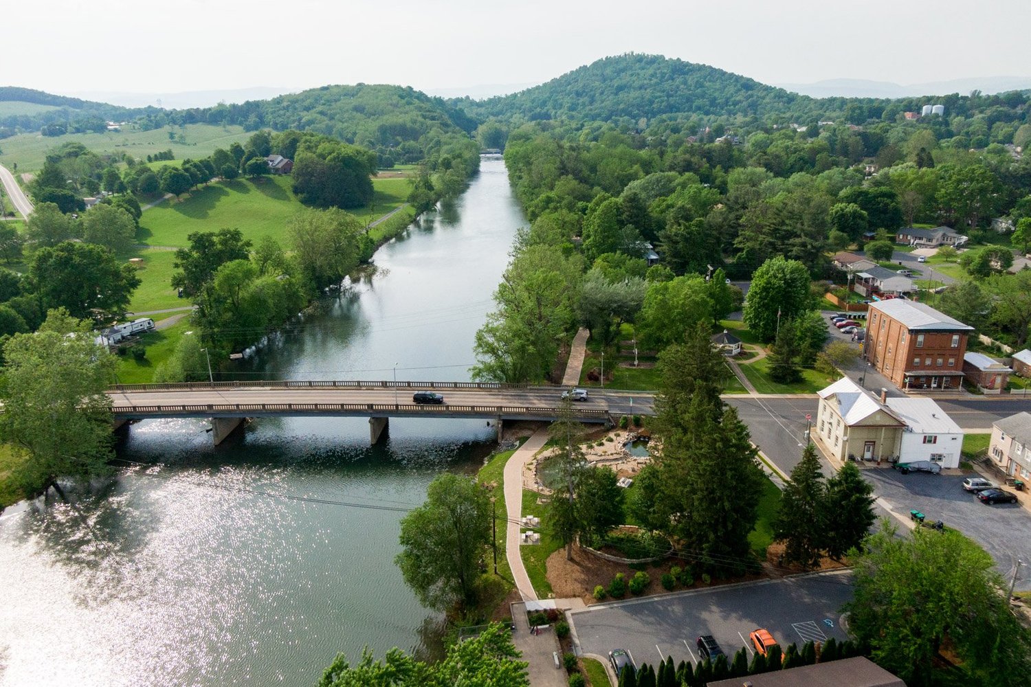 Concreting in augusta county va riverwalk