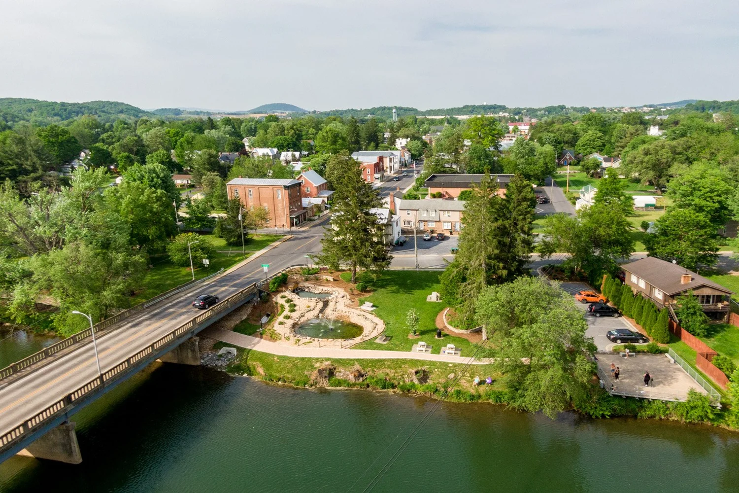 Shenandoah valley excavating company riverwalk