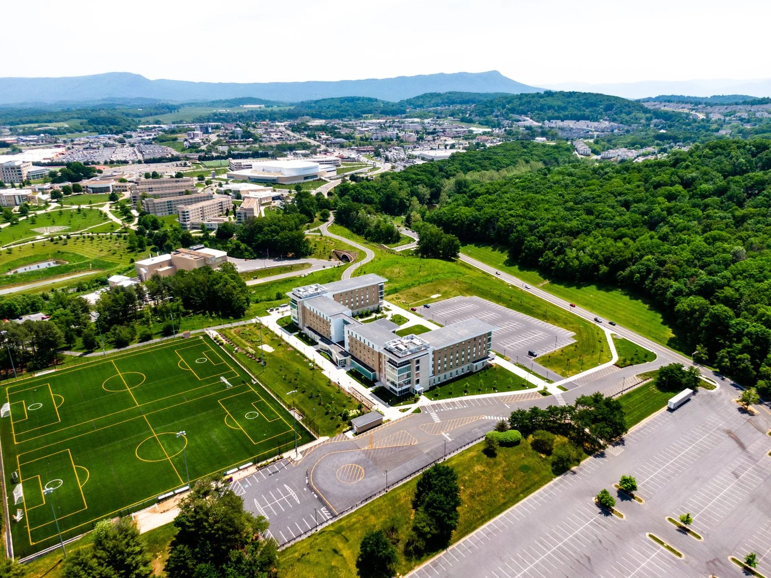 Excavating company in harrisonburg va jmu land bridge
