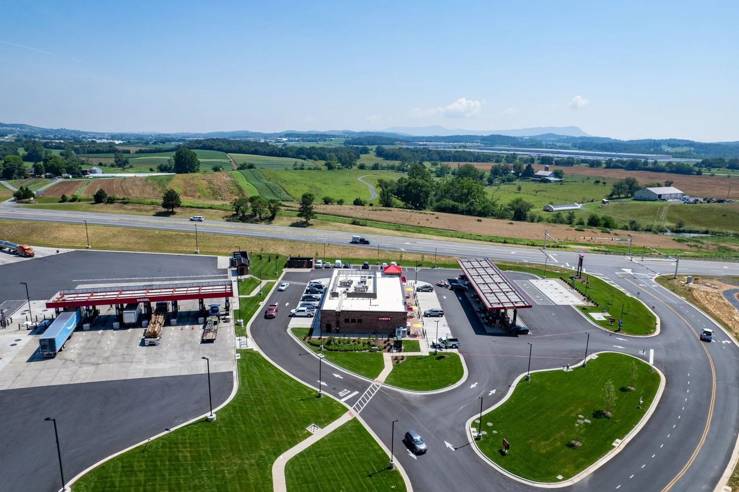 Mt crawford sheetz site work
