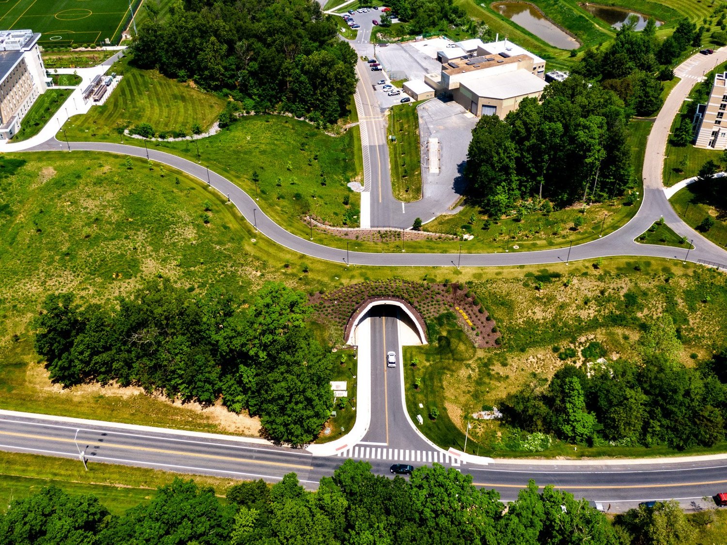 Asphalt paving in new market va jmu land bridge