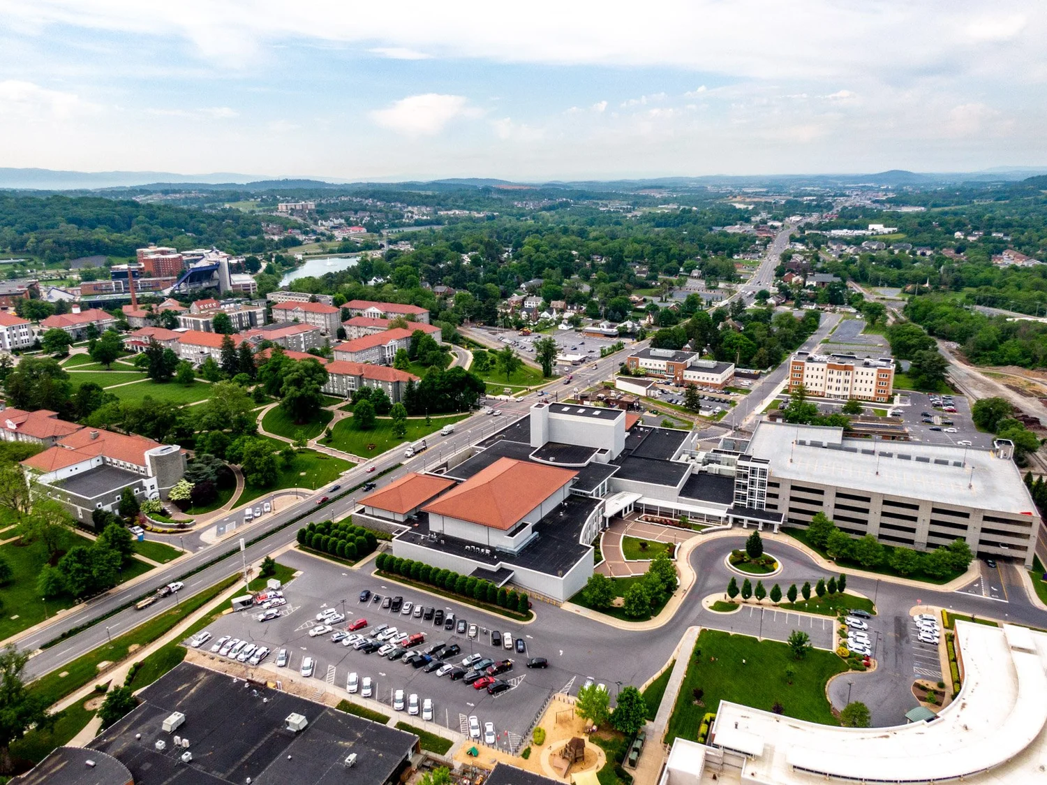 Who built jmu forbes tunnel