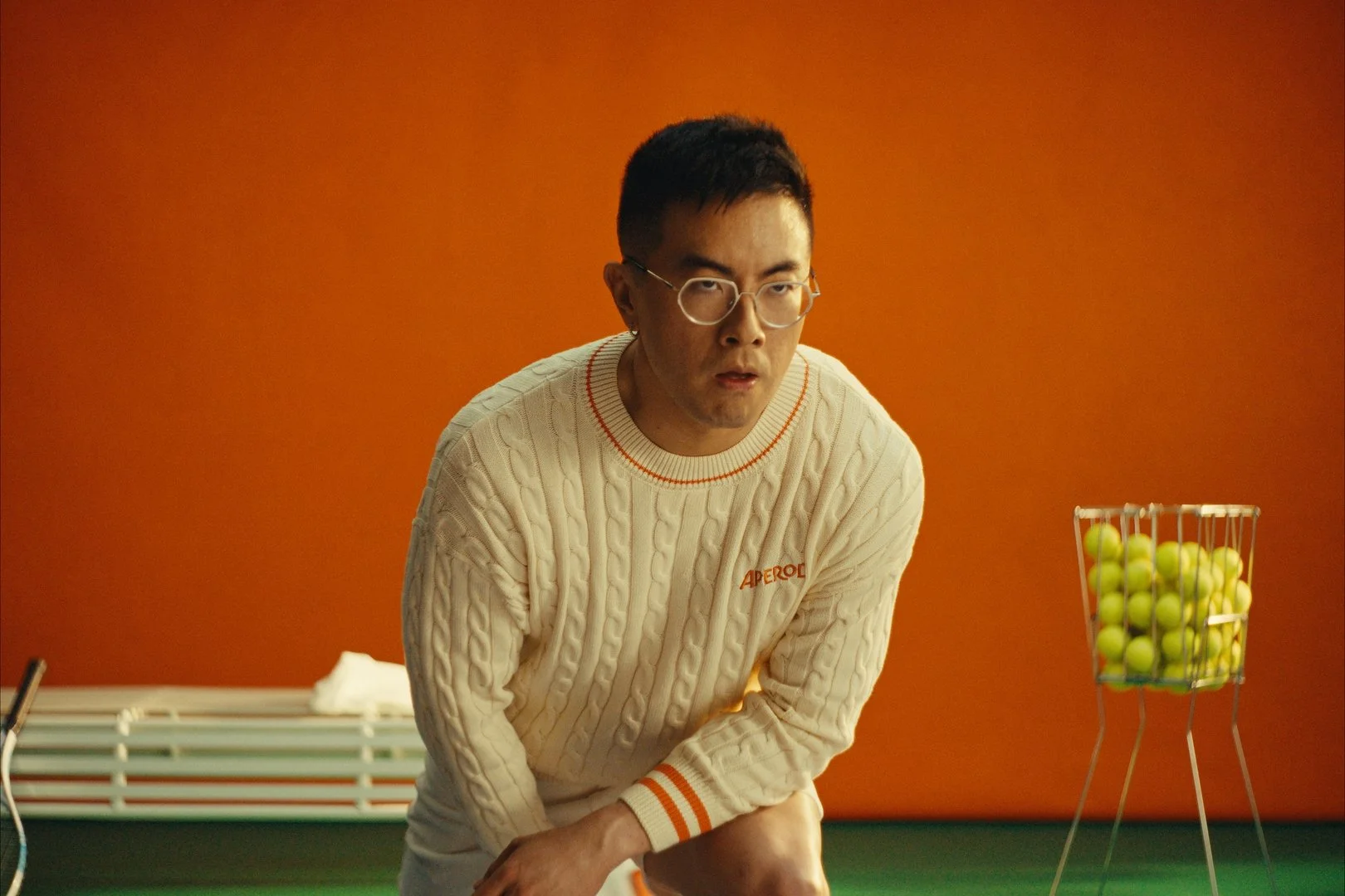 aperol x us open - bowen yang