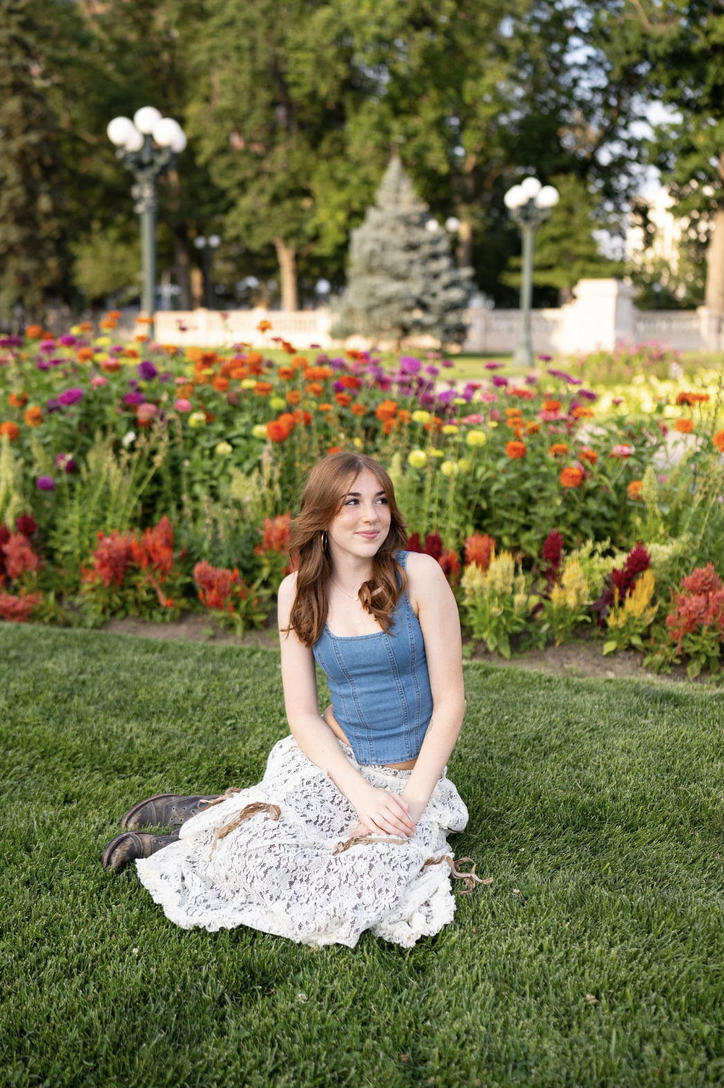 high school grad photos in Denver, Colorado