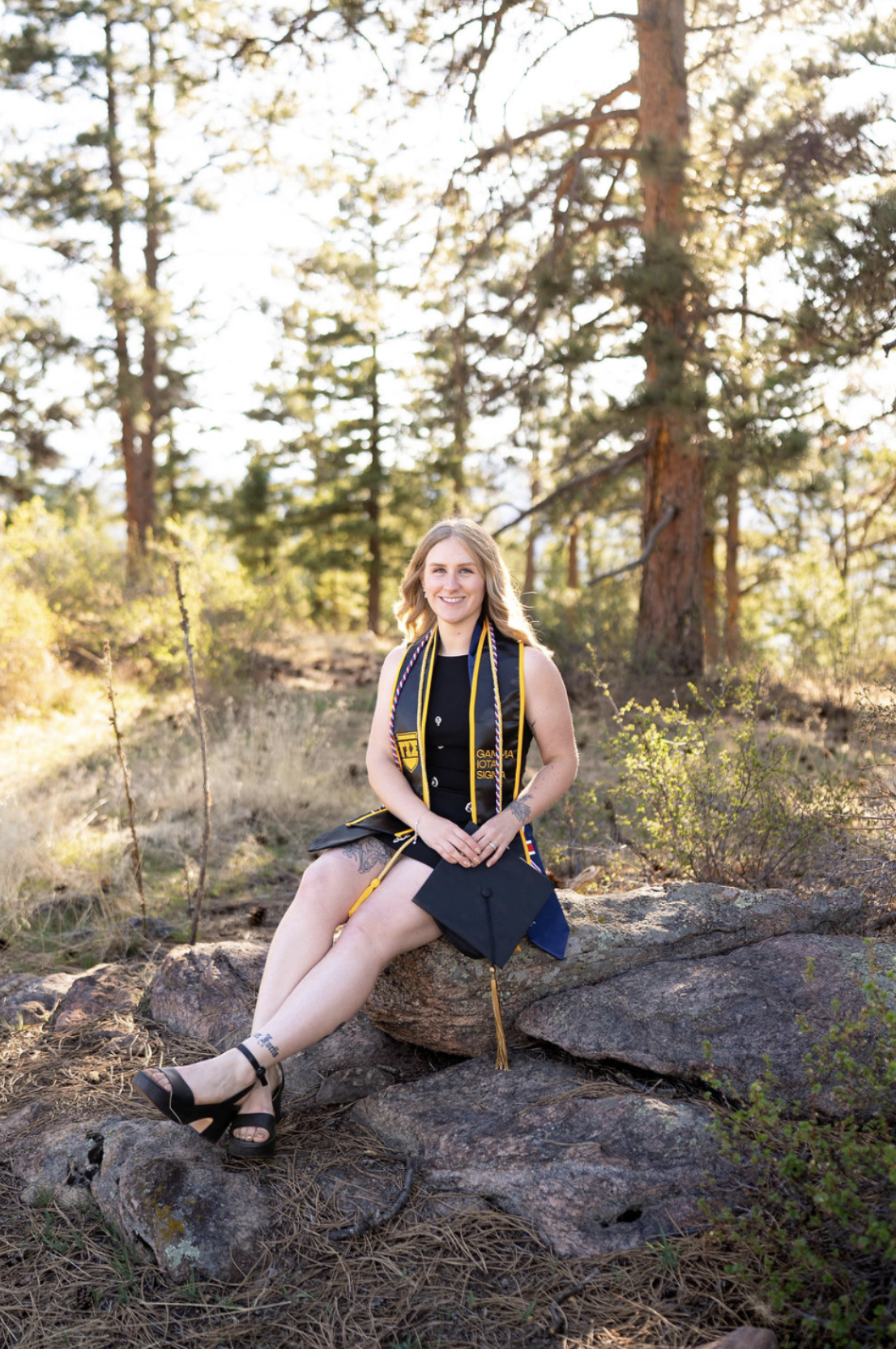 Portrait session at Mt. Falcon West trailhead