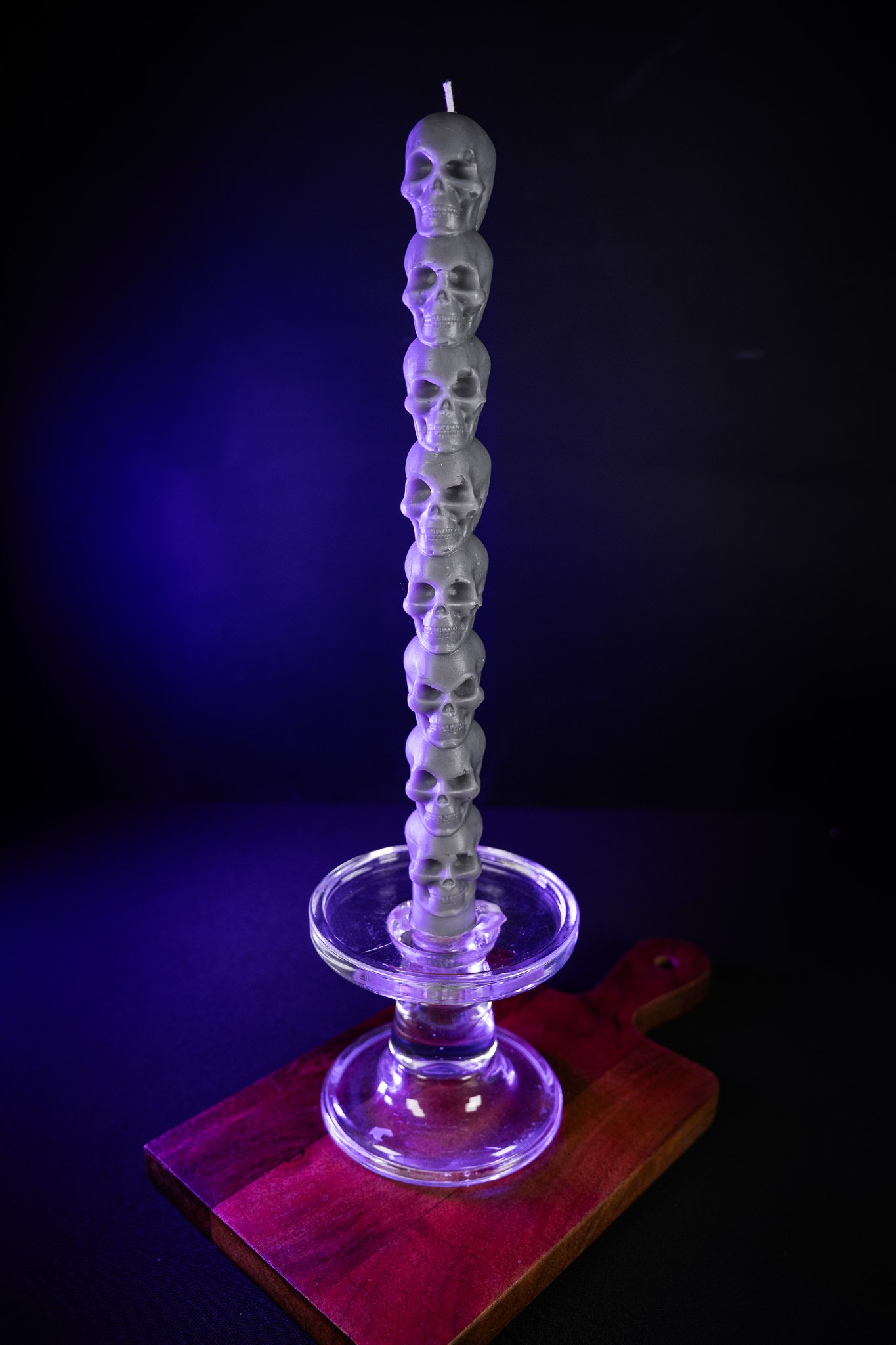 Spooky Season Taper Candle