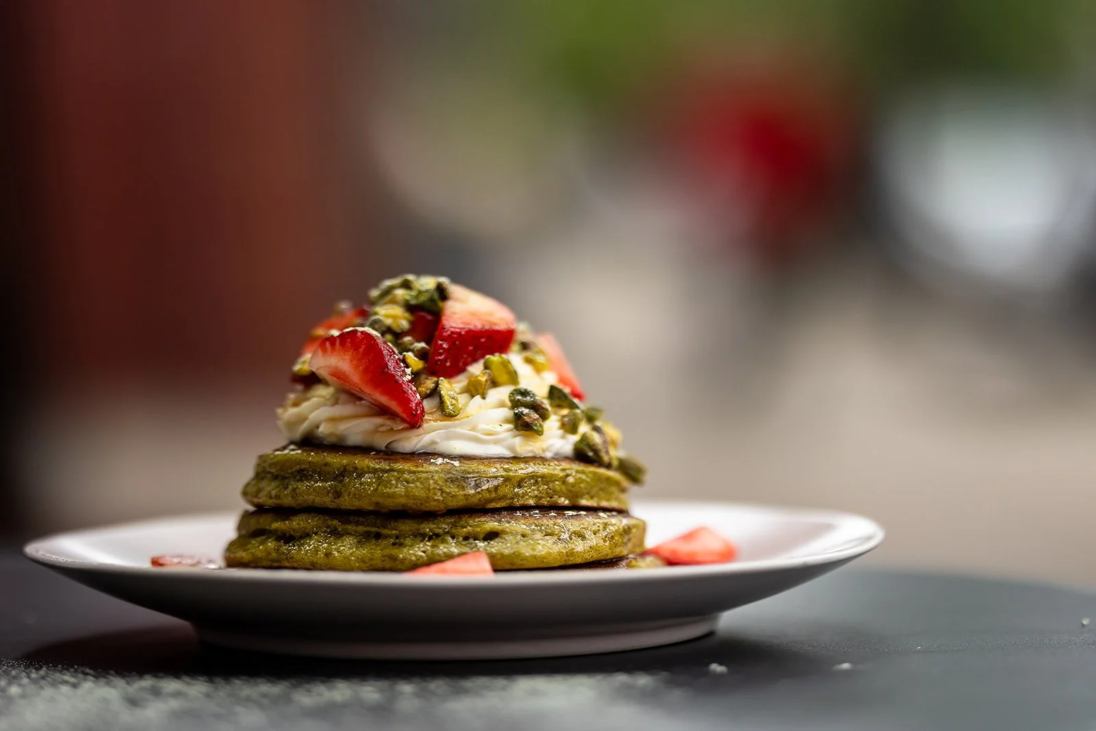 Pistachio pancake from Cafe Lift in Haddonfield NJ