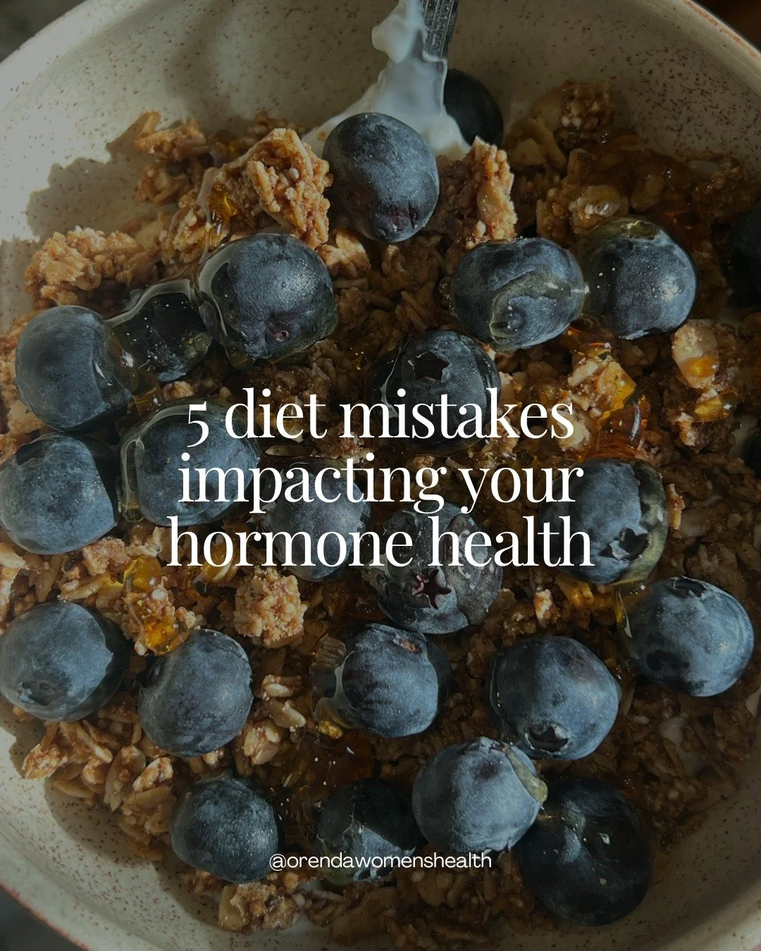 Your hormones don&rsquo;t just need willpower, they need fuel 

Here are 5 diet mistakes we see messing with hormone health all the time 👇

❌ Skipping breakfast &amp; living off coffee (starving your hormones, literally)
❌ Forgetting 30g+ protein at